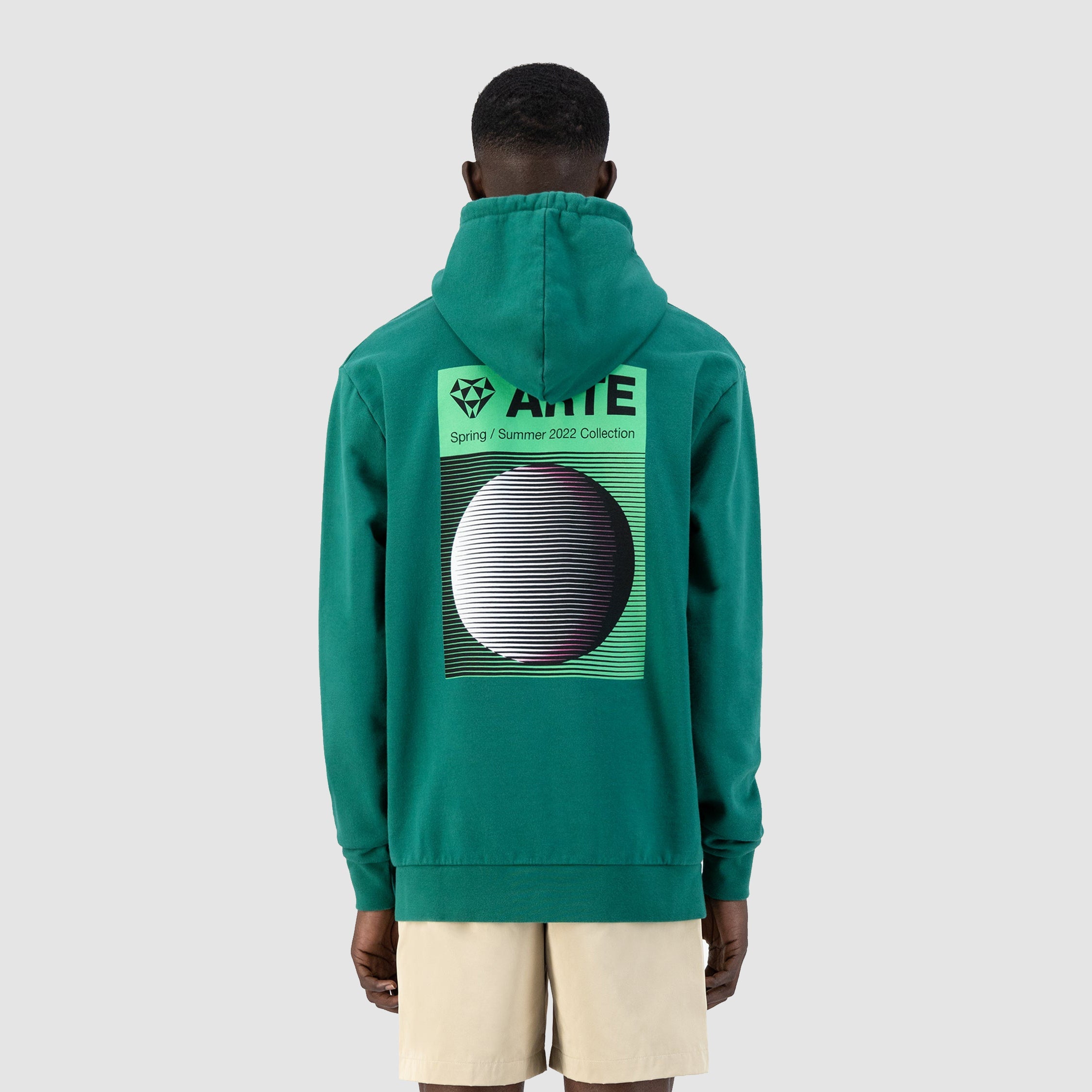 Hulton Back Ciclo Hoodie - Vert