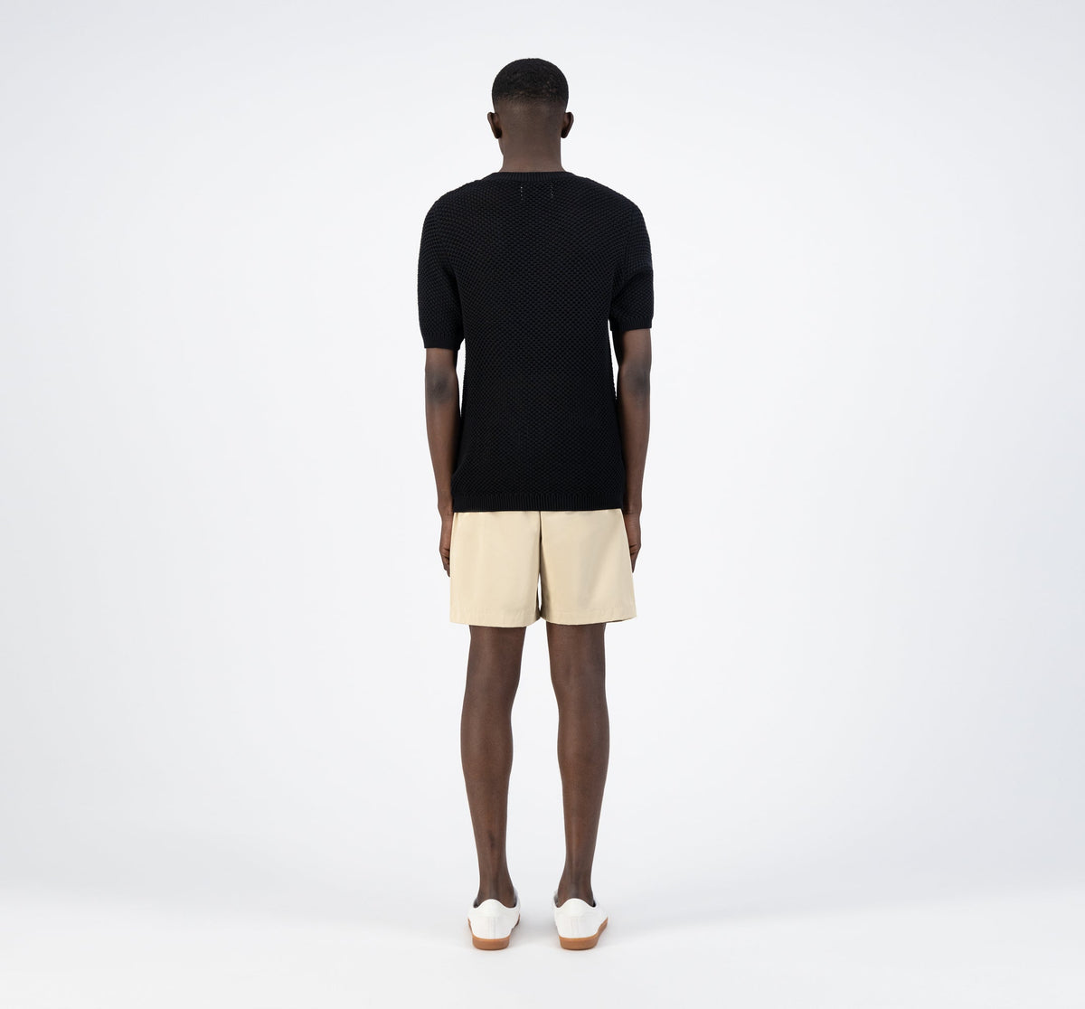 T-shirt en maille Kiewic - Noir