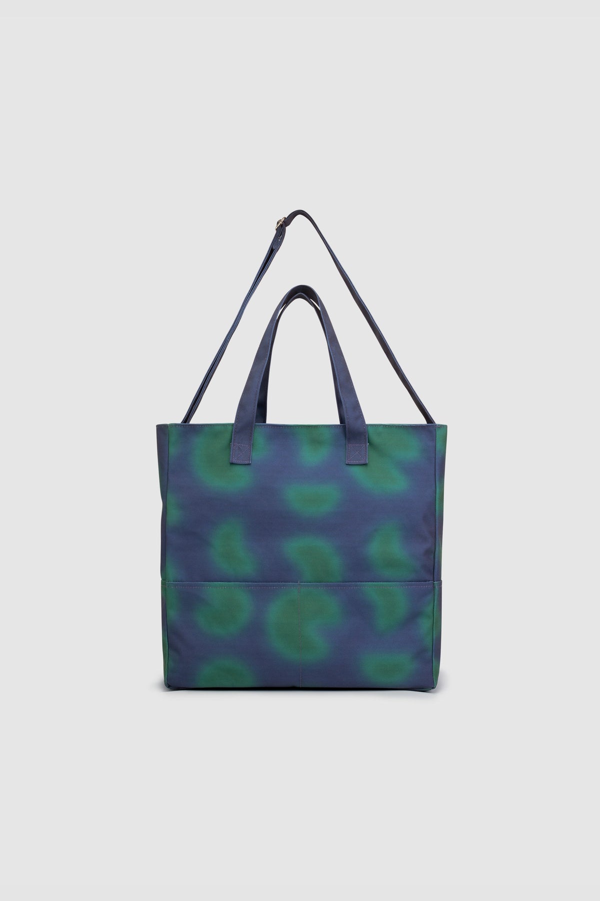 Totebag imprimé Thompson - Marine/Vert