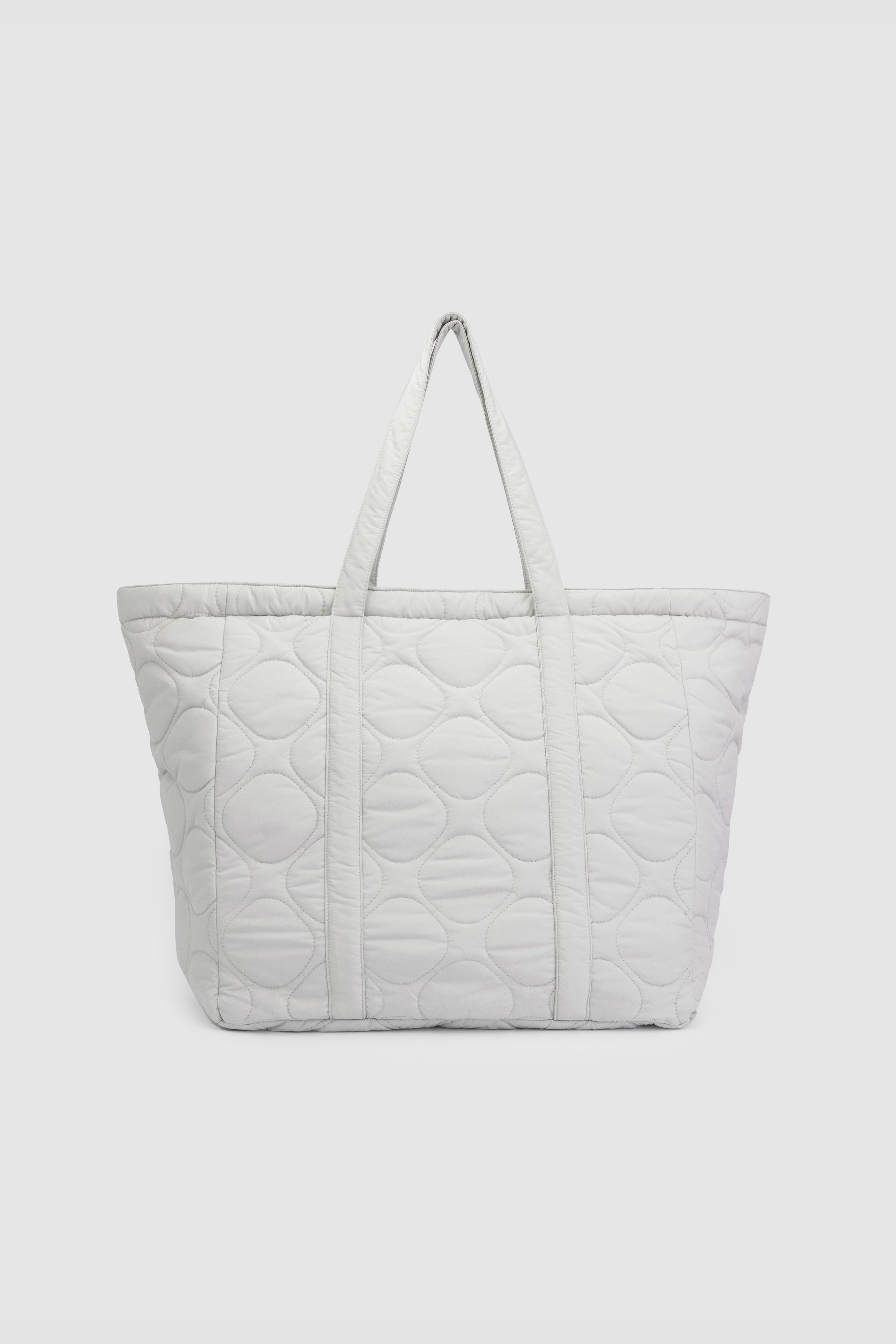Thompson Totebag matelassé - Gris clair