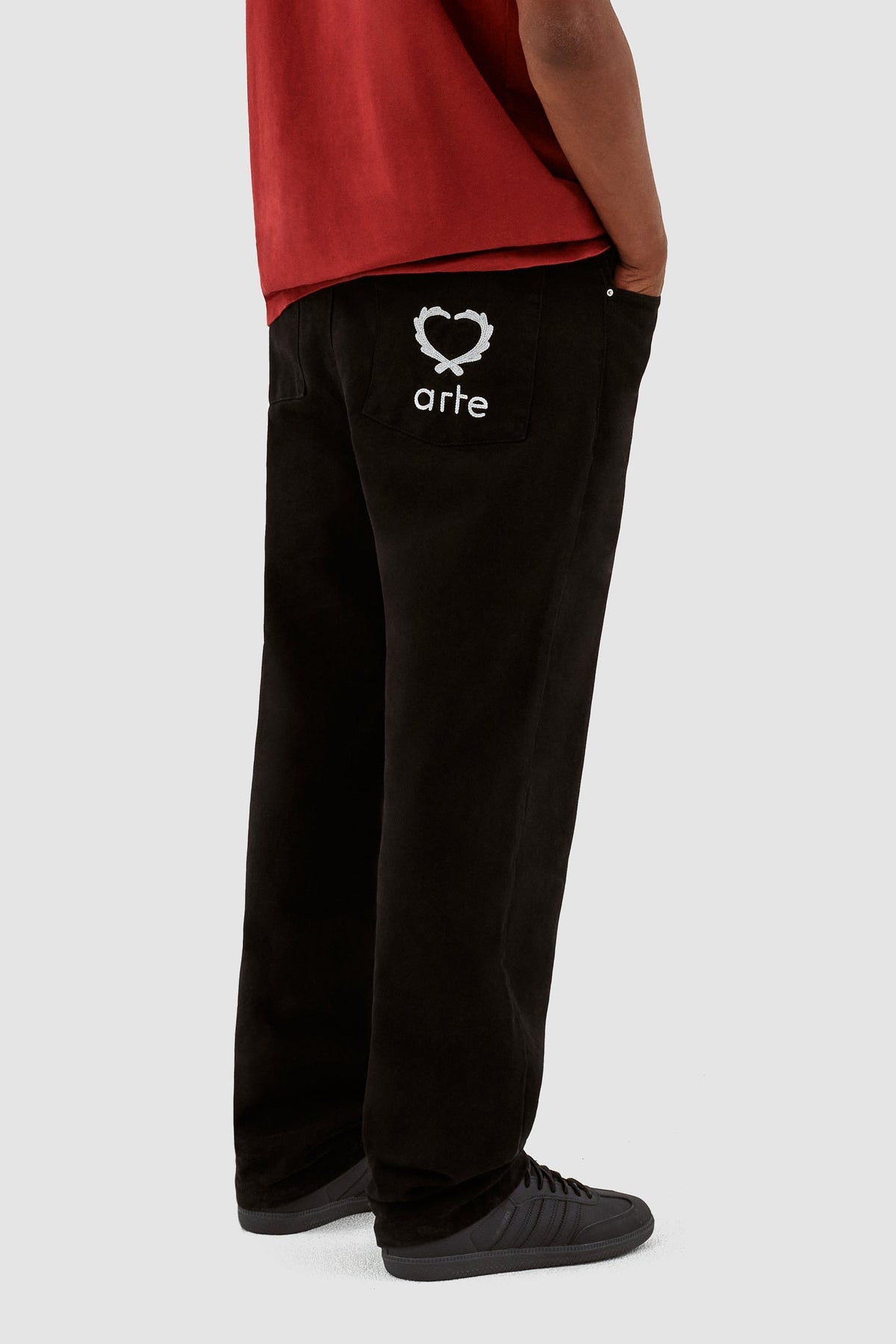 Pantalon Poage Back Heart - Noir