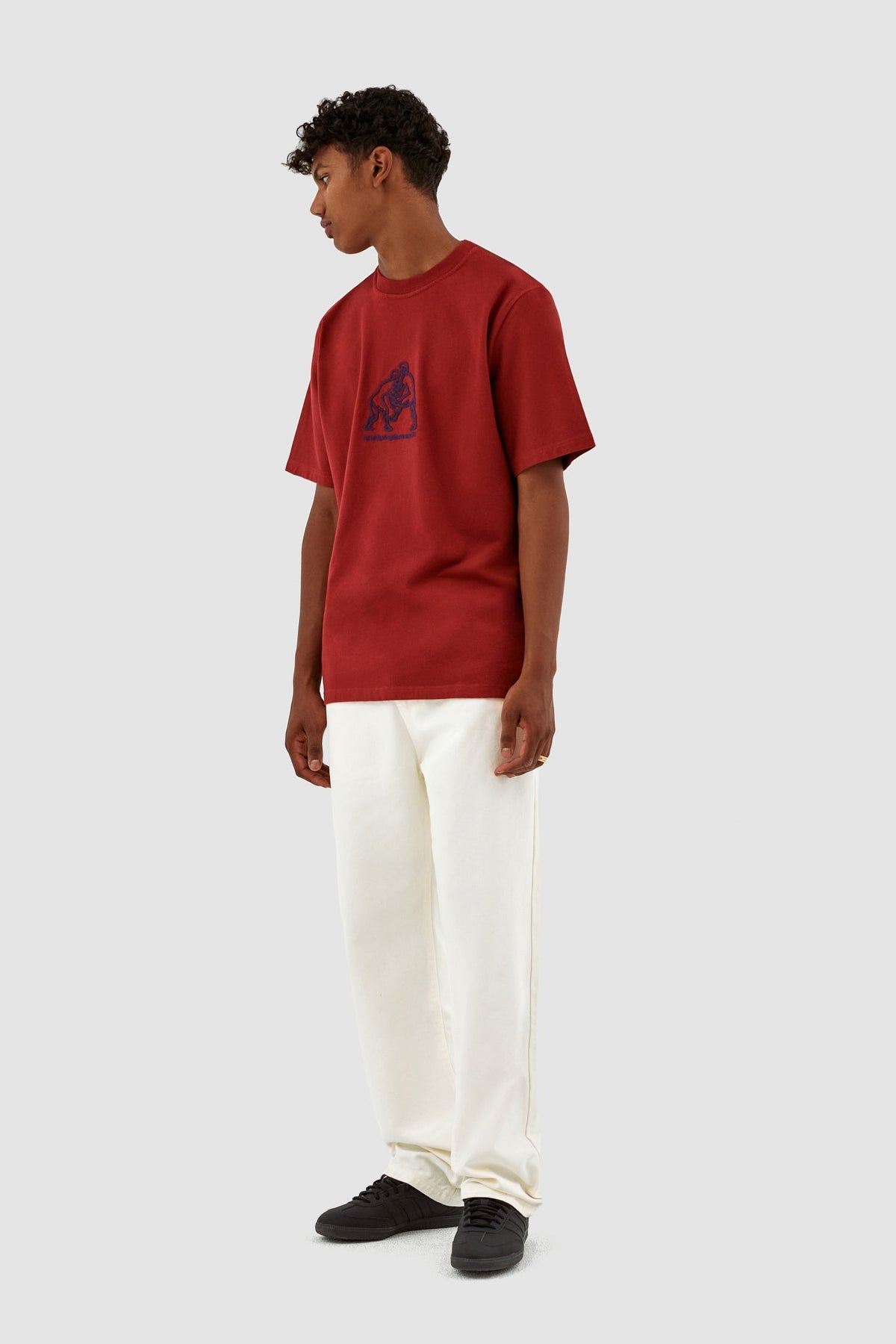 Pantalon Poage Back Heart - Crème