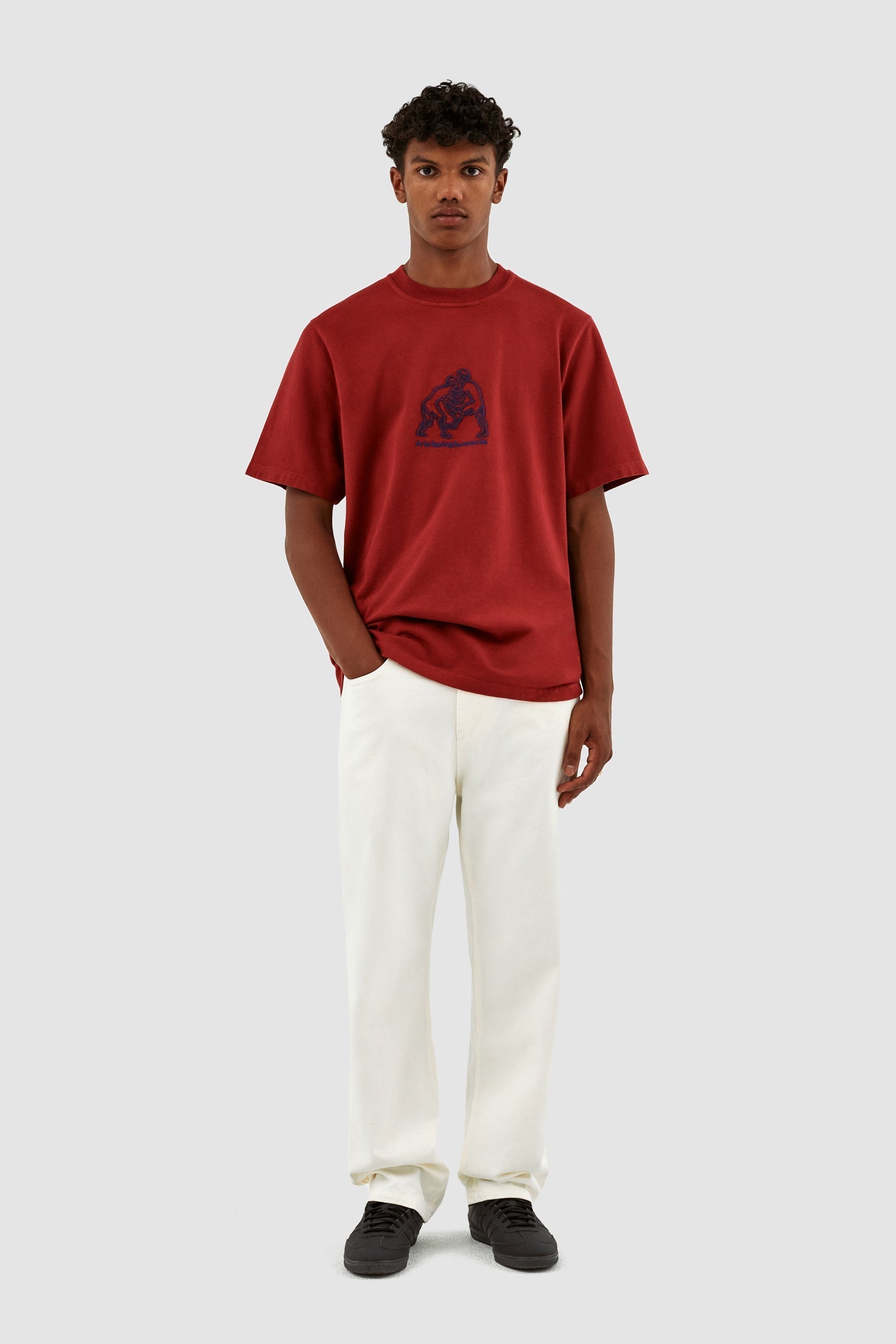 Pantalon Poage Back Heart - Crème