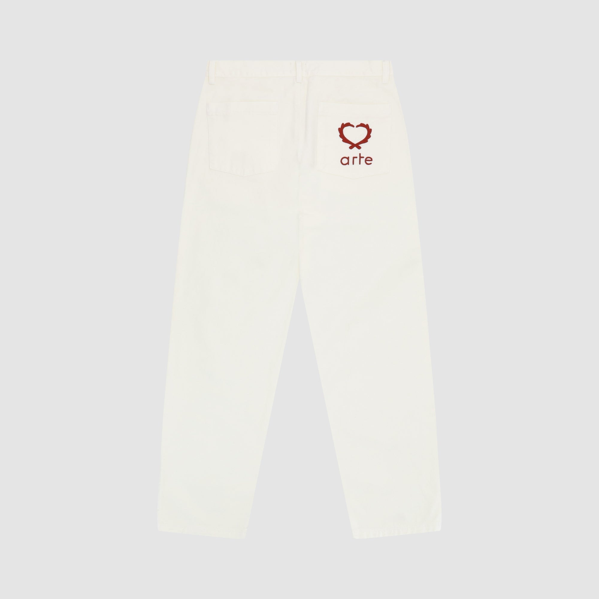 Pantalon Poage Back Heart - Crème