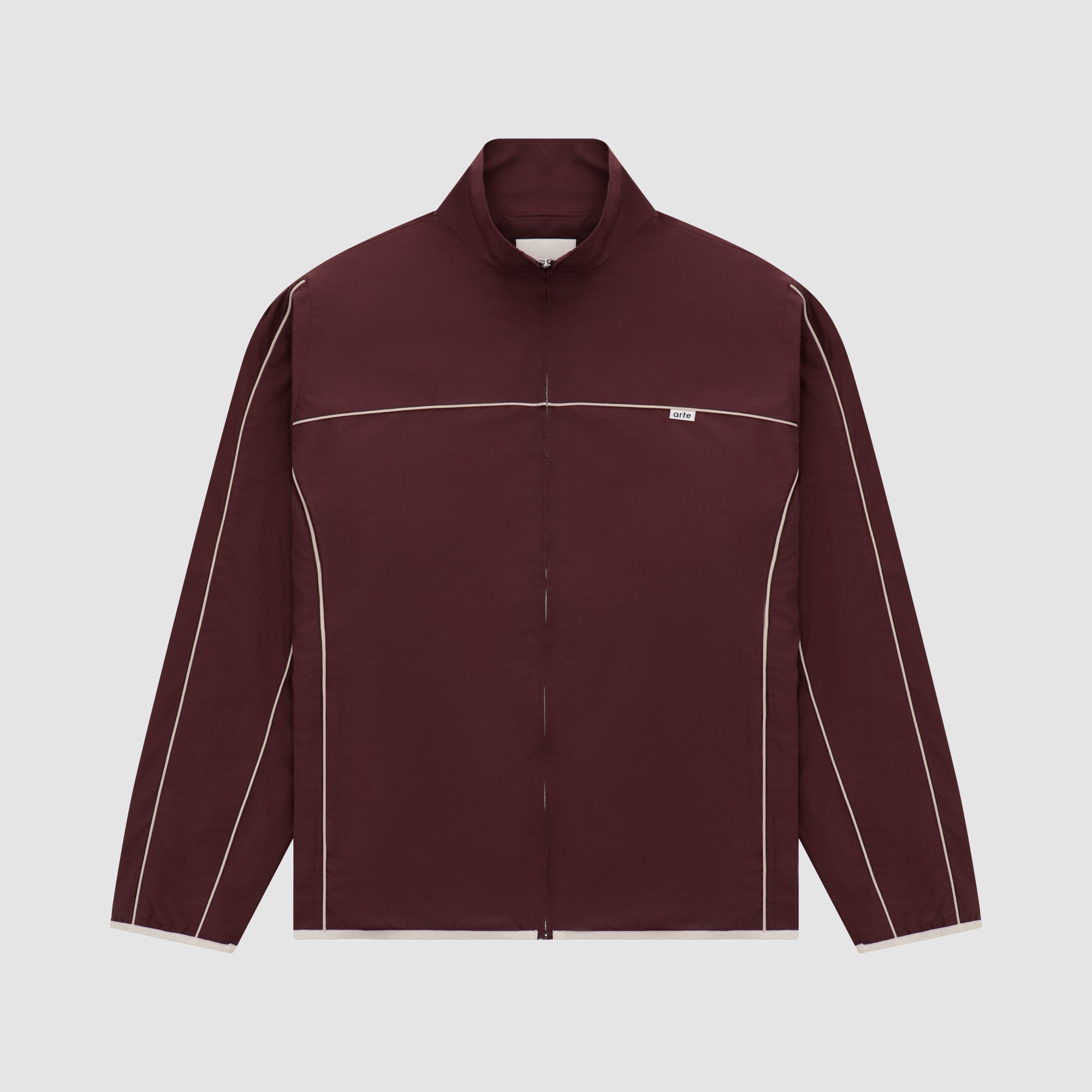 Veste Jordan SS24 - Bordeaux/Crème