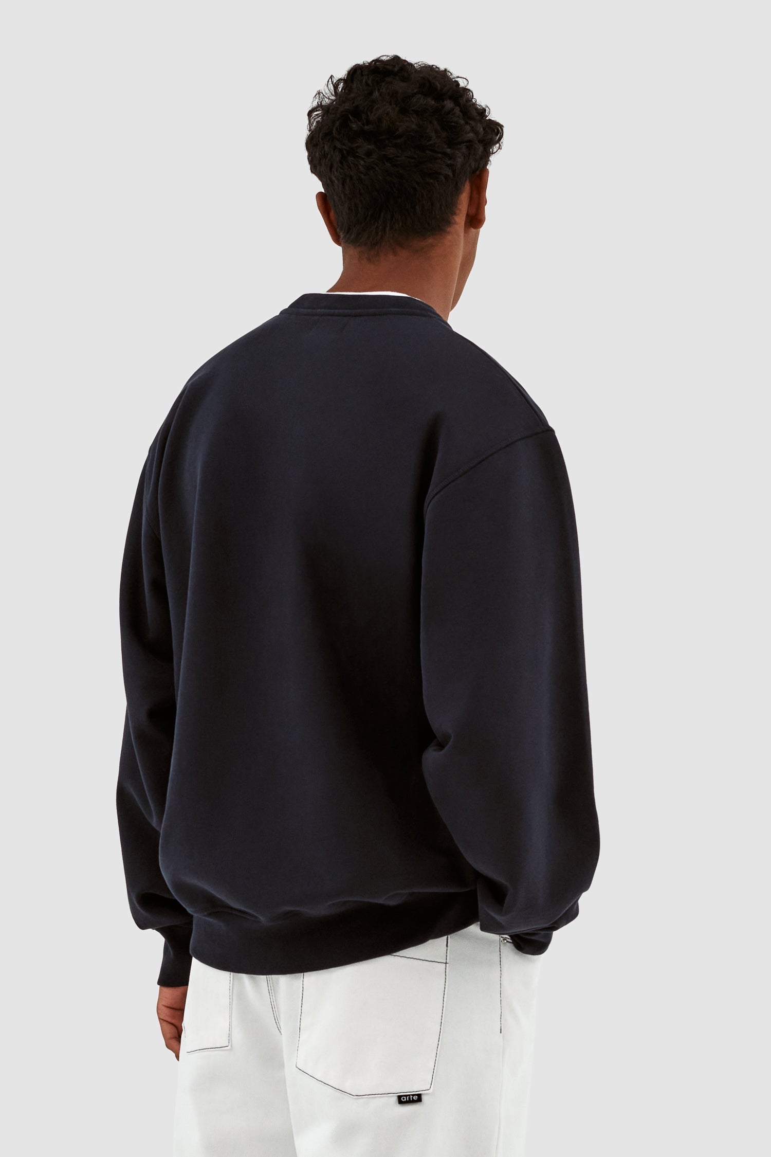 Carlos Fighters Crewneck - Marine