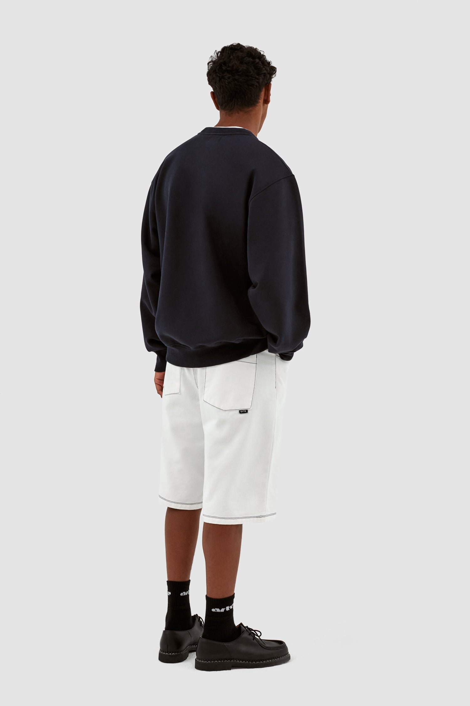 Carlos Fighters Crewneck - Marine