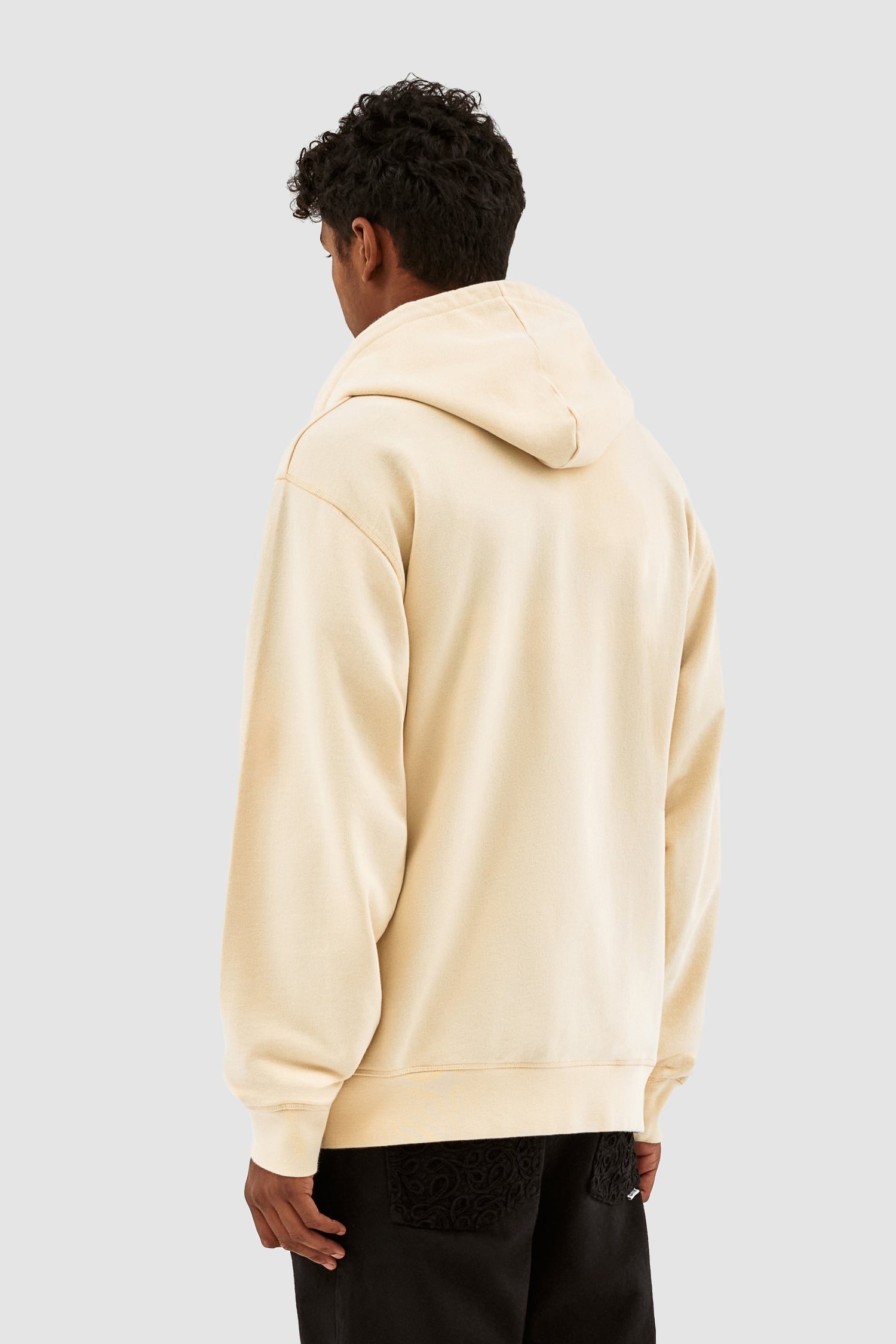 Sweat à capuche Hank Small Heart - Crème