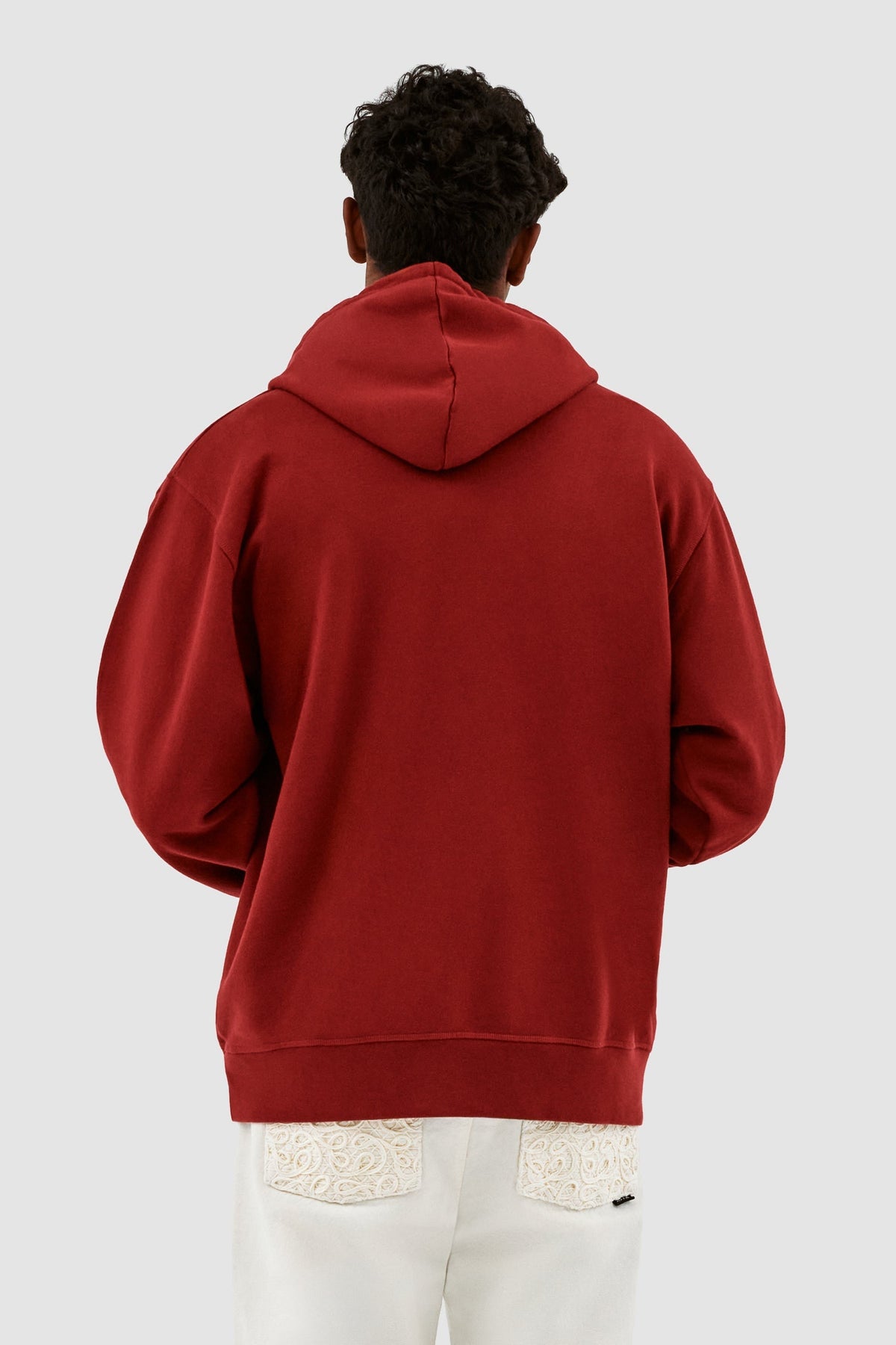 Sweat à capuche Hank Small Heart - Bordeaux