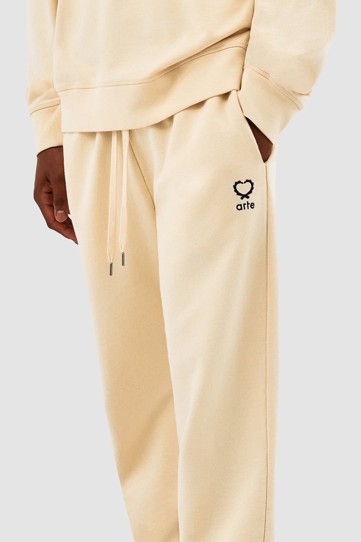 Pantalon Tristian Heart - Crème