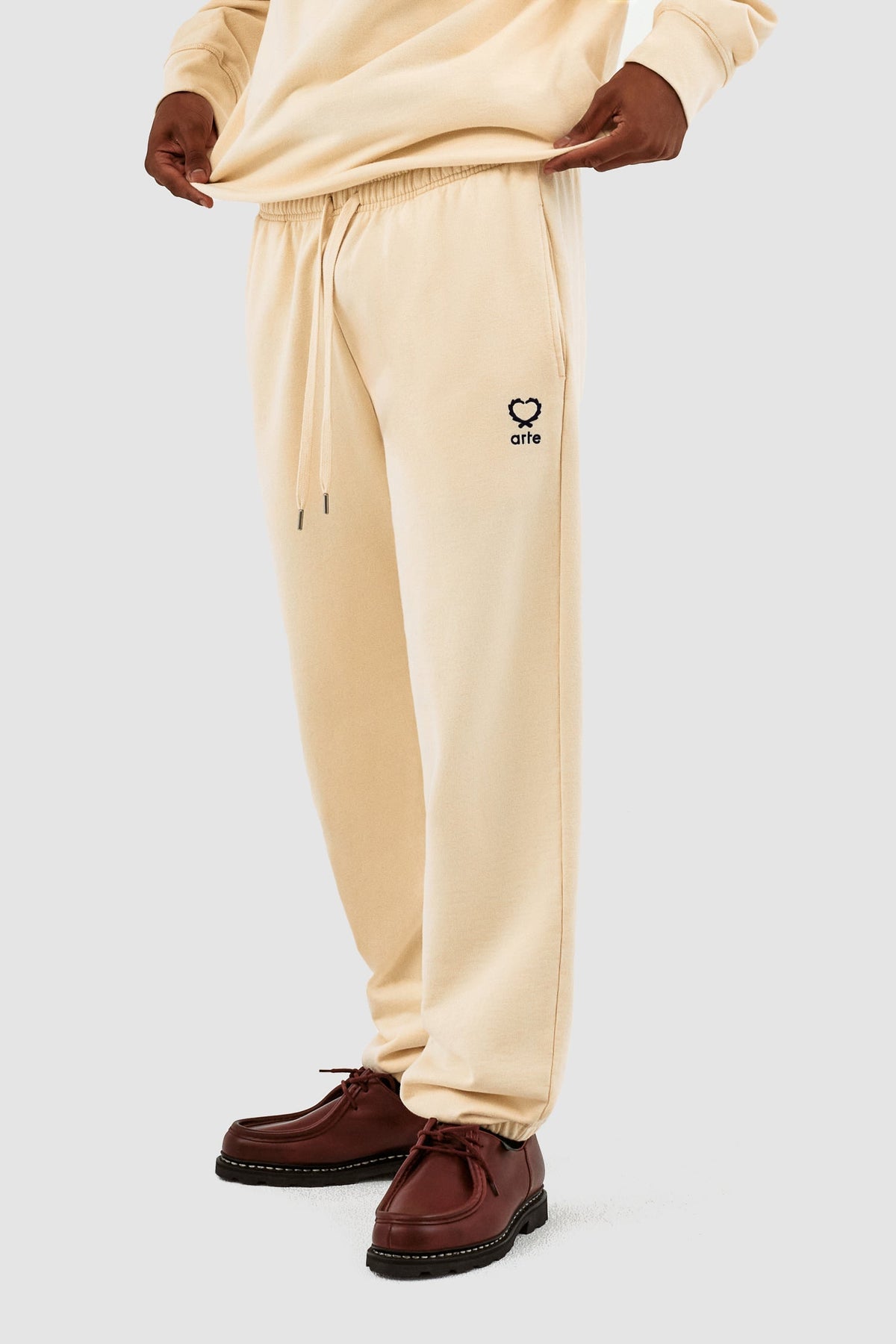 Pantalon Tristian Heart - Crème