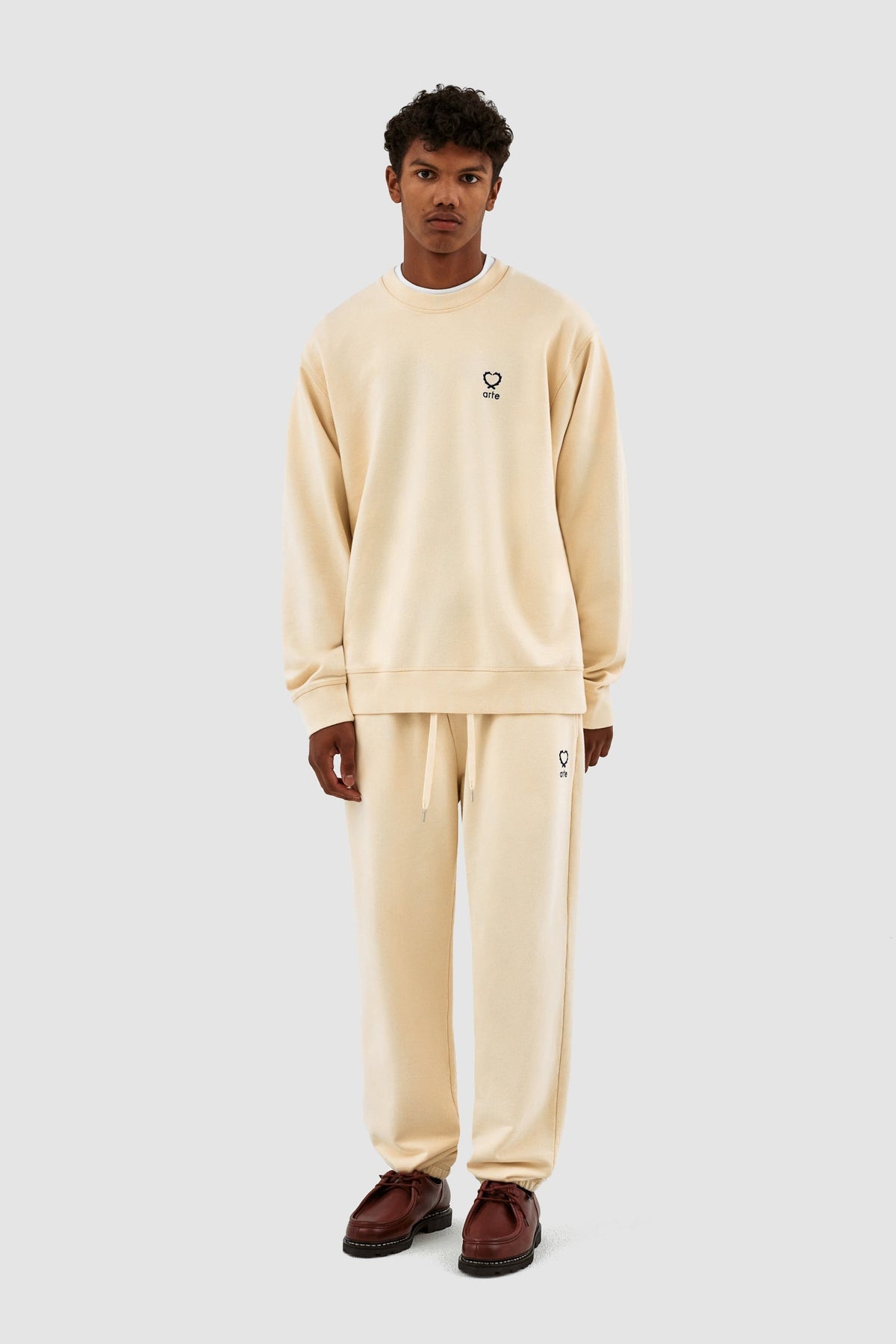 Pantalon Tristian Heart - Crème