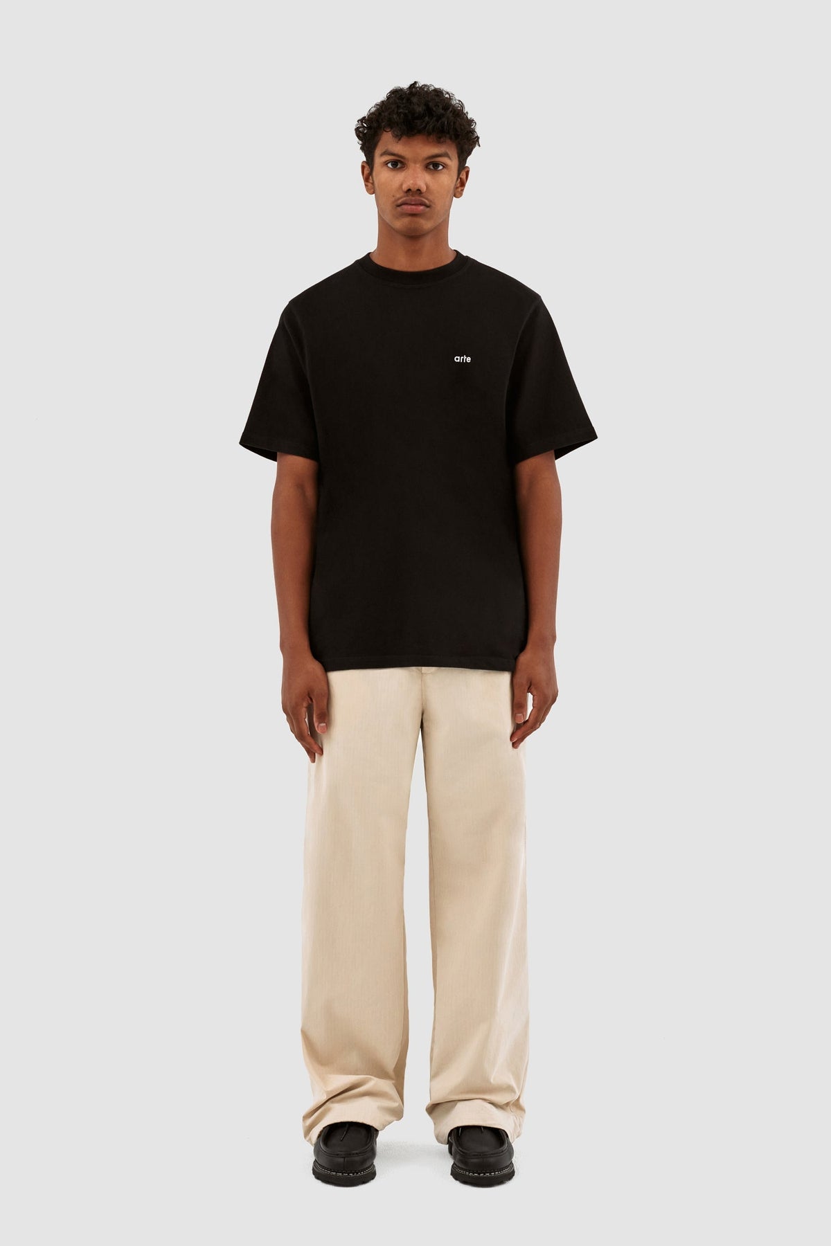Pantalon à cordon de serrage Peter - Crème