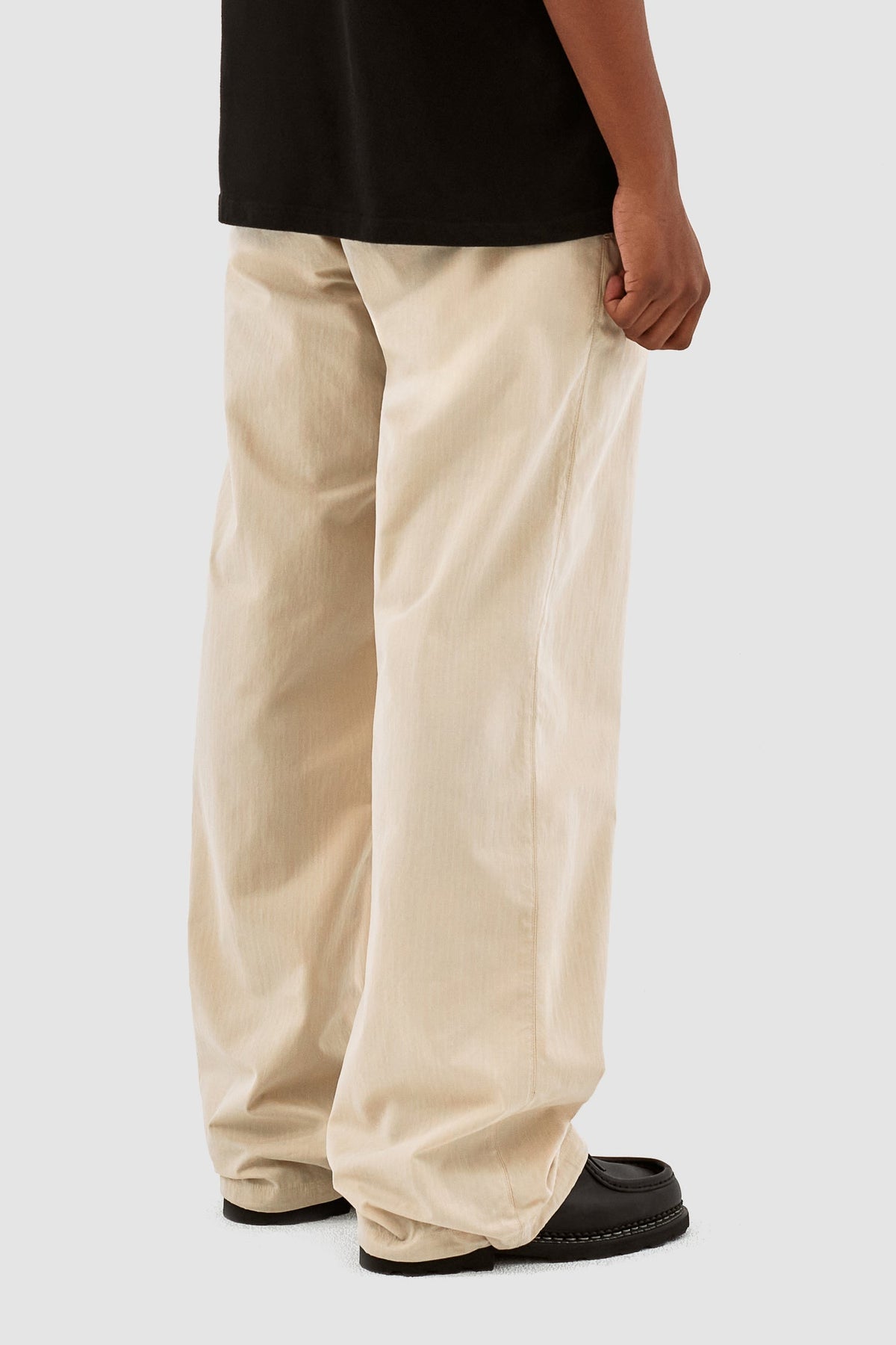 Pantalon à cordon de serrage Peter - Crème