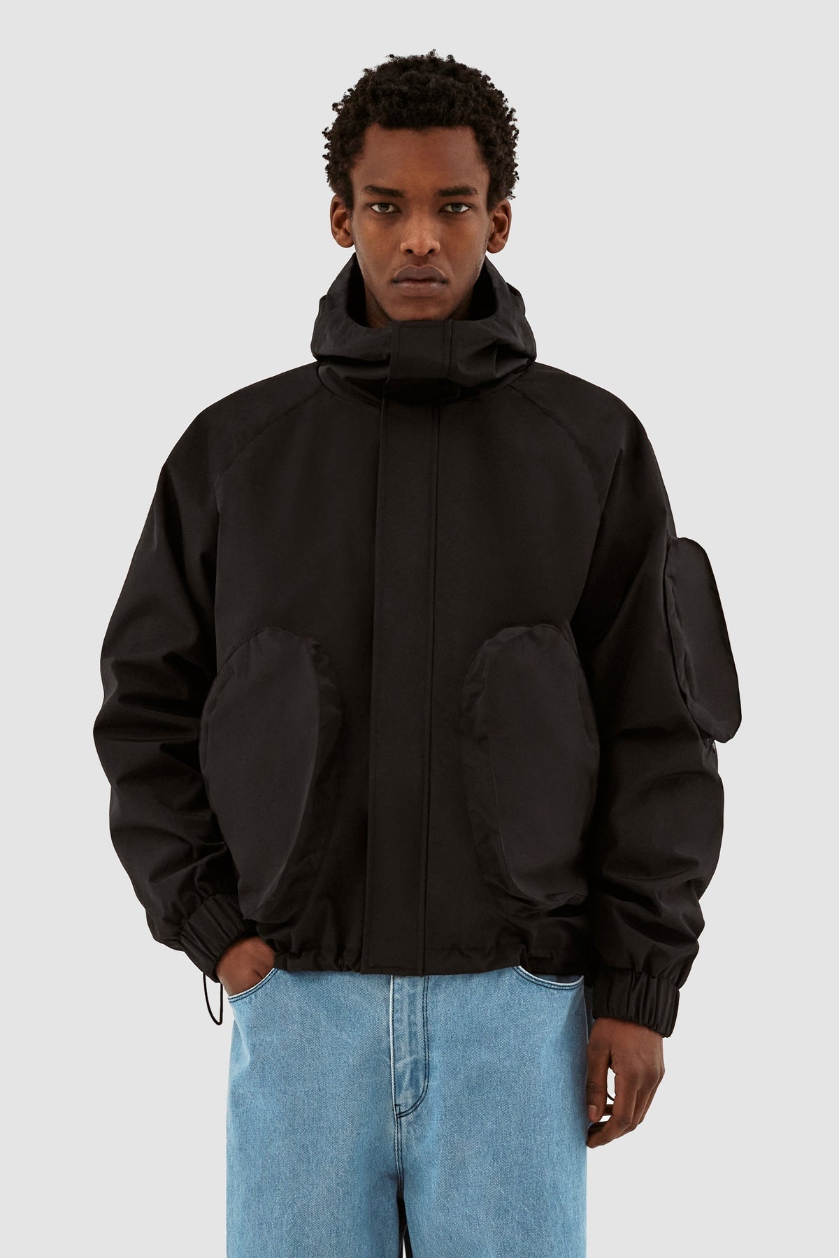 Veste Jim 3D à poches - Noir