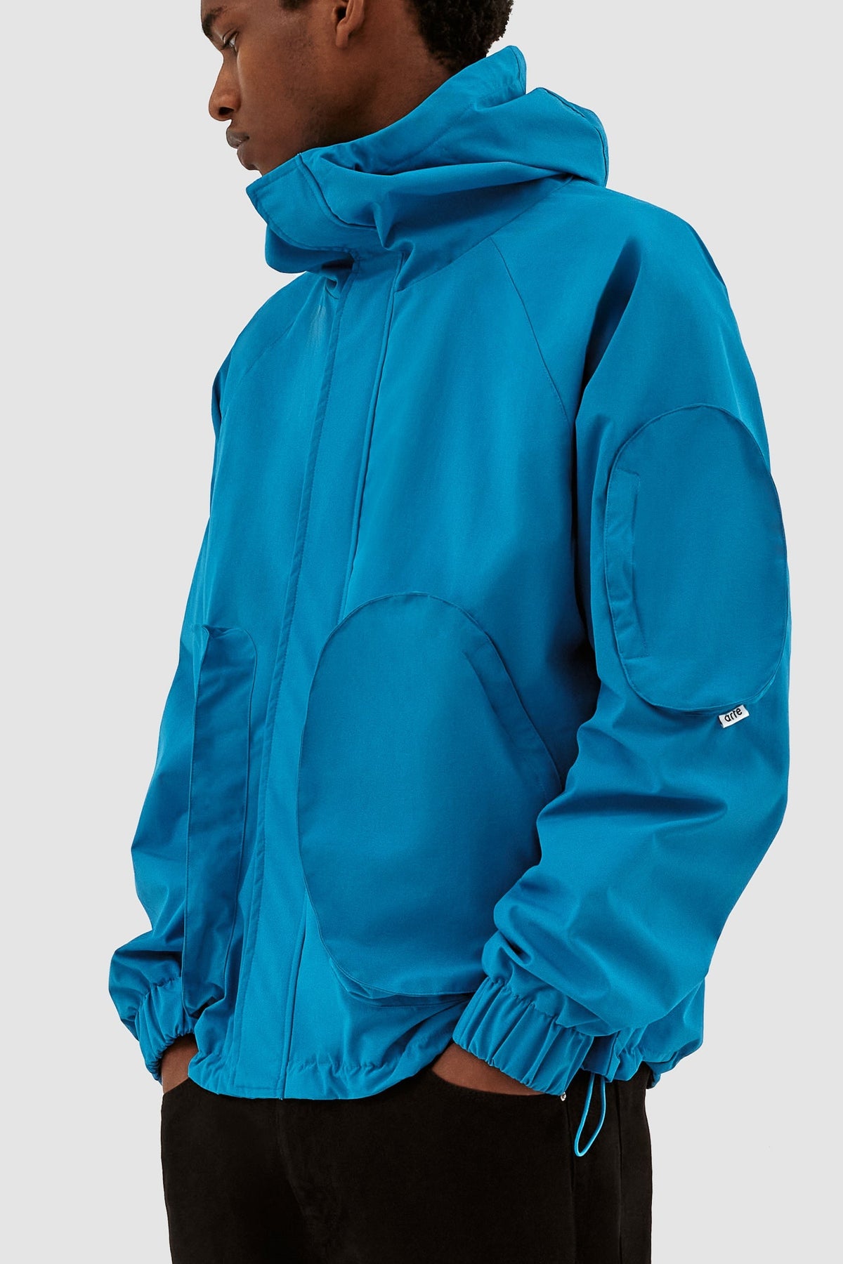 Veste Jim 3D à poches - Bleu