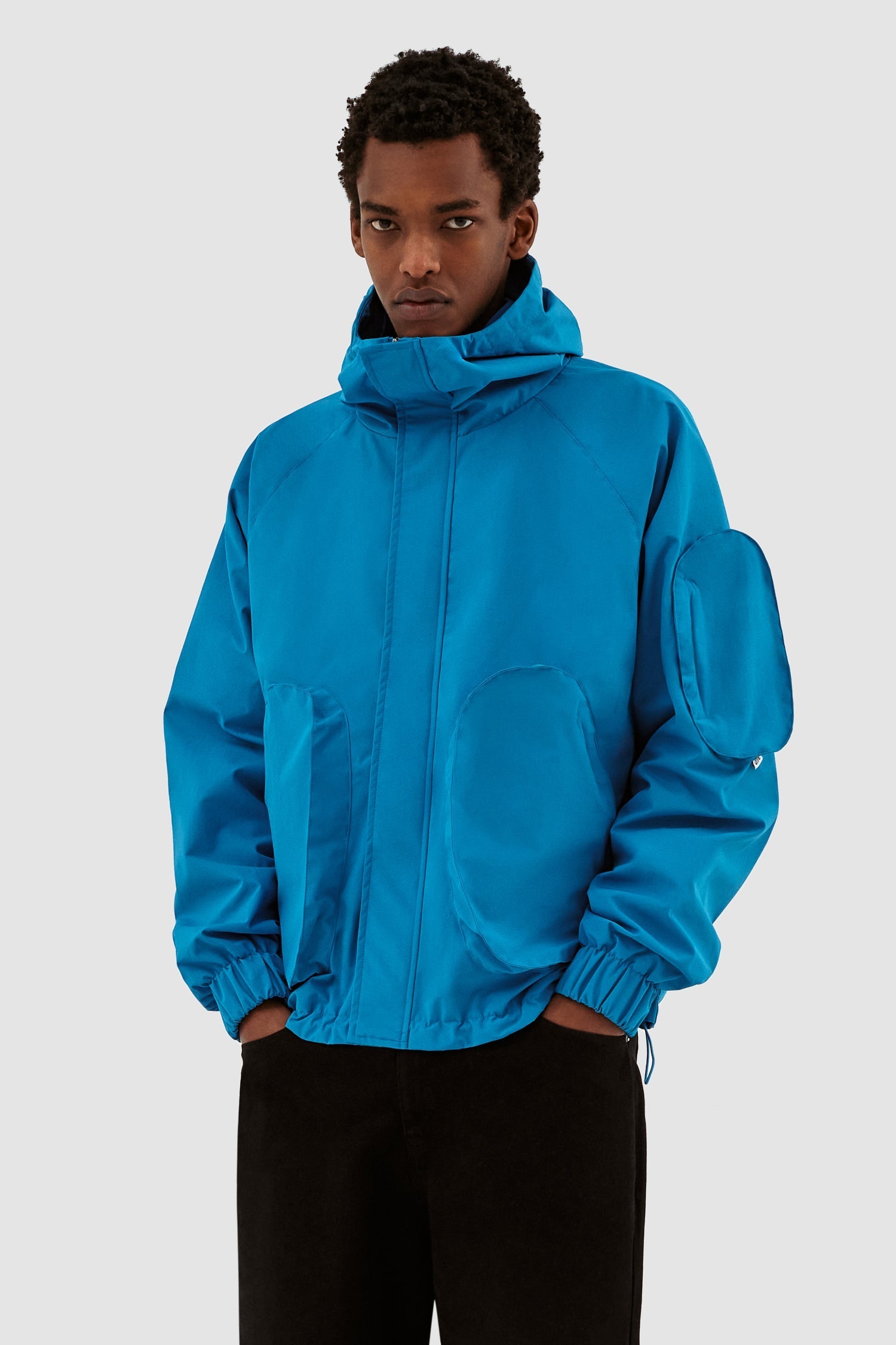 Veste Jim 3D à poches - Bleu