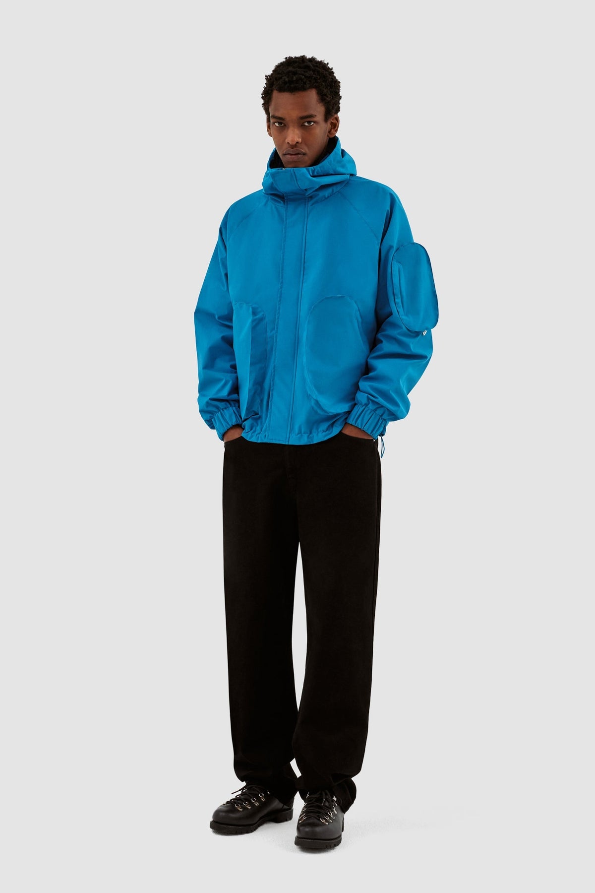 Veste Jim 3D à poches - Bleu