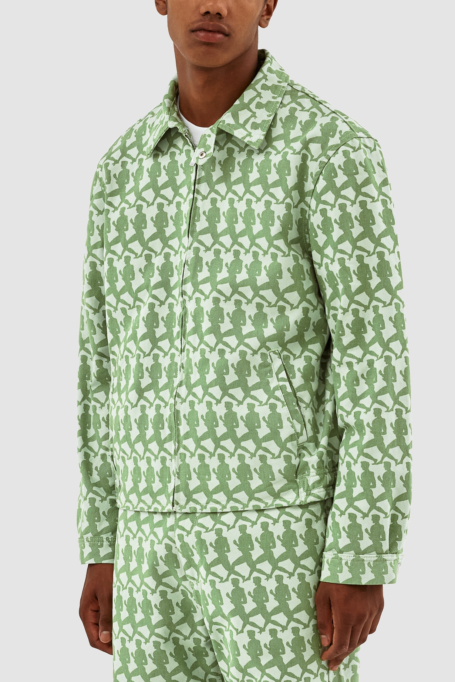 Veste Jones Allover - Vert