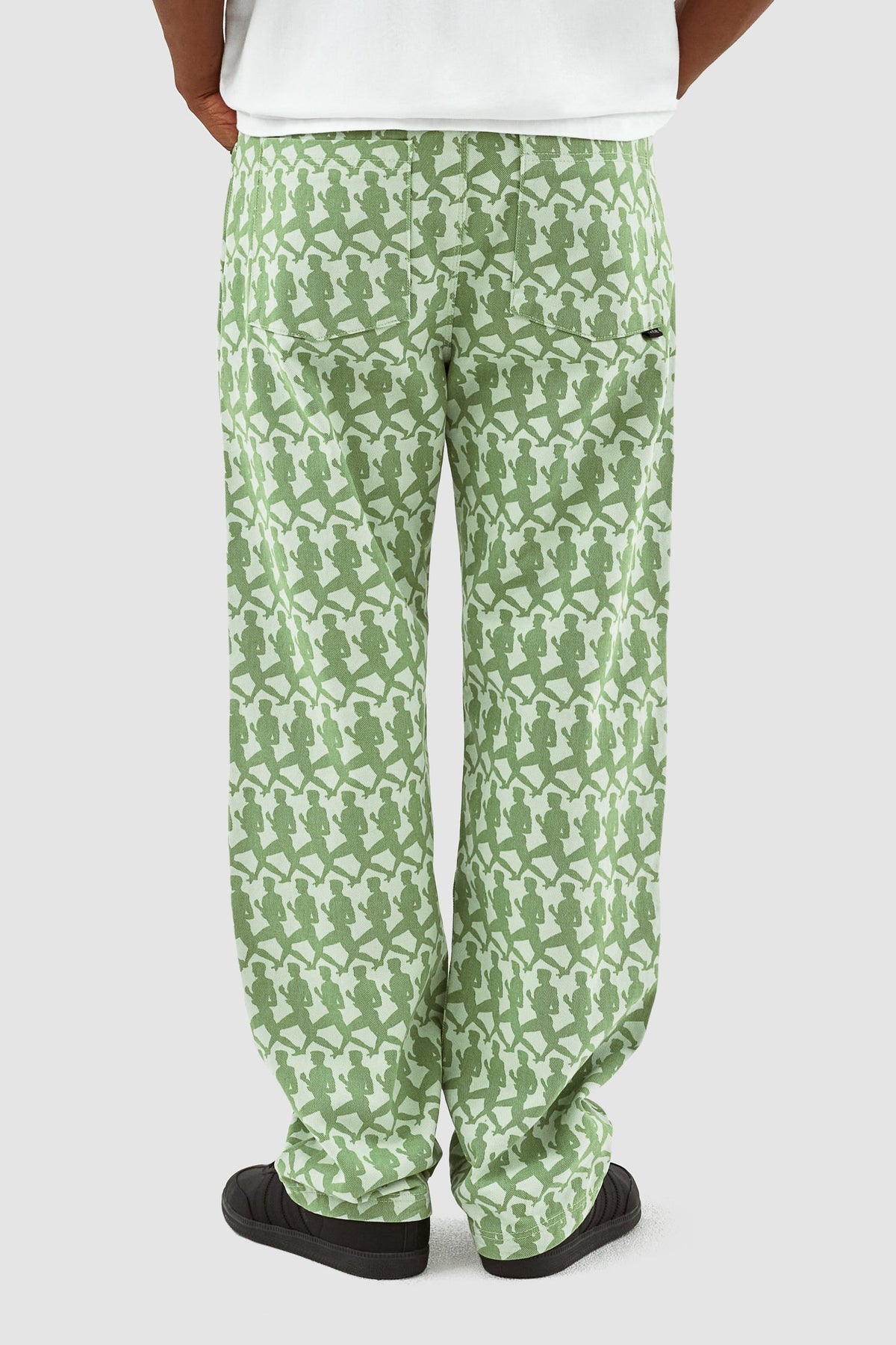 Pantalon Jones Allover - Vert