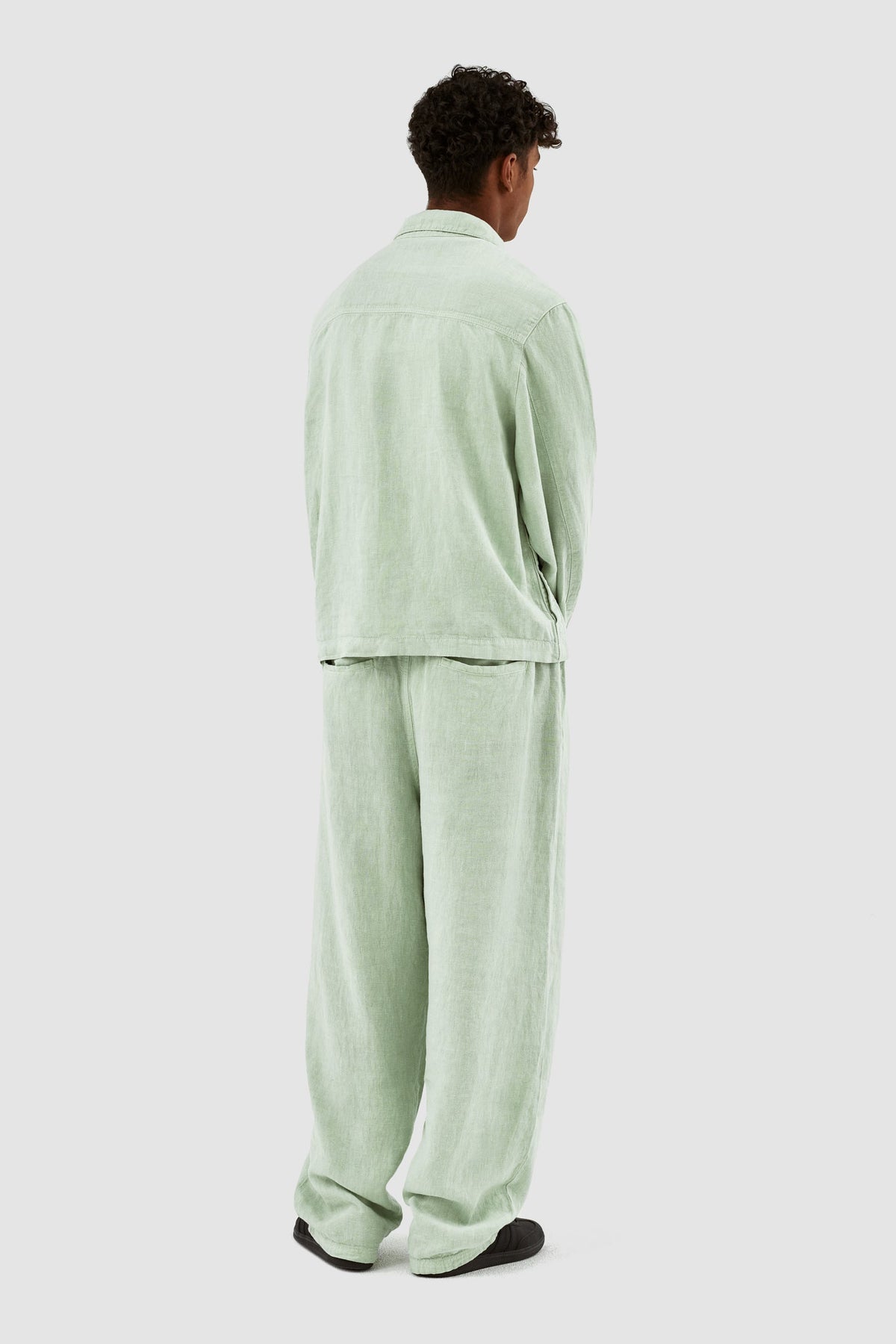 Veste Jan Linnen - Vert