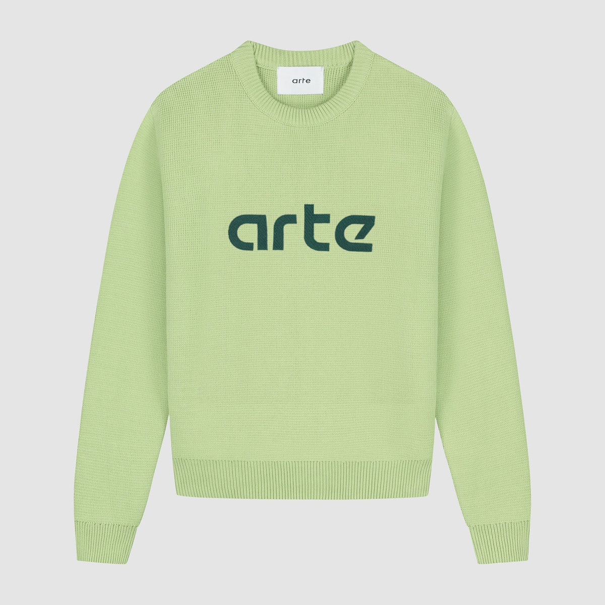Pull à logo Kris - Vert clair