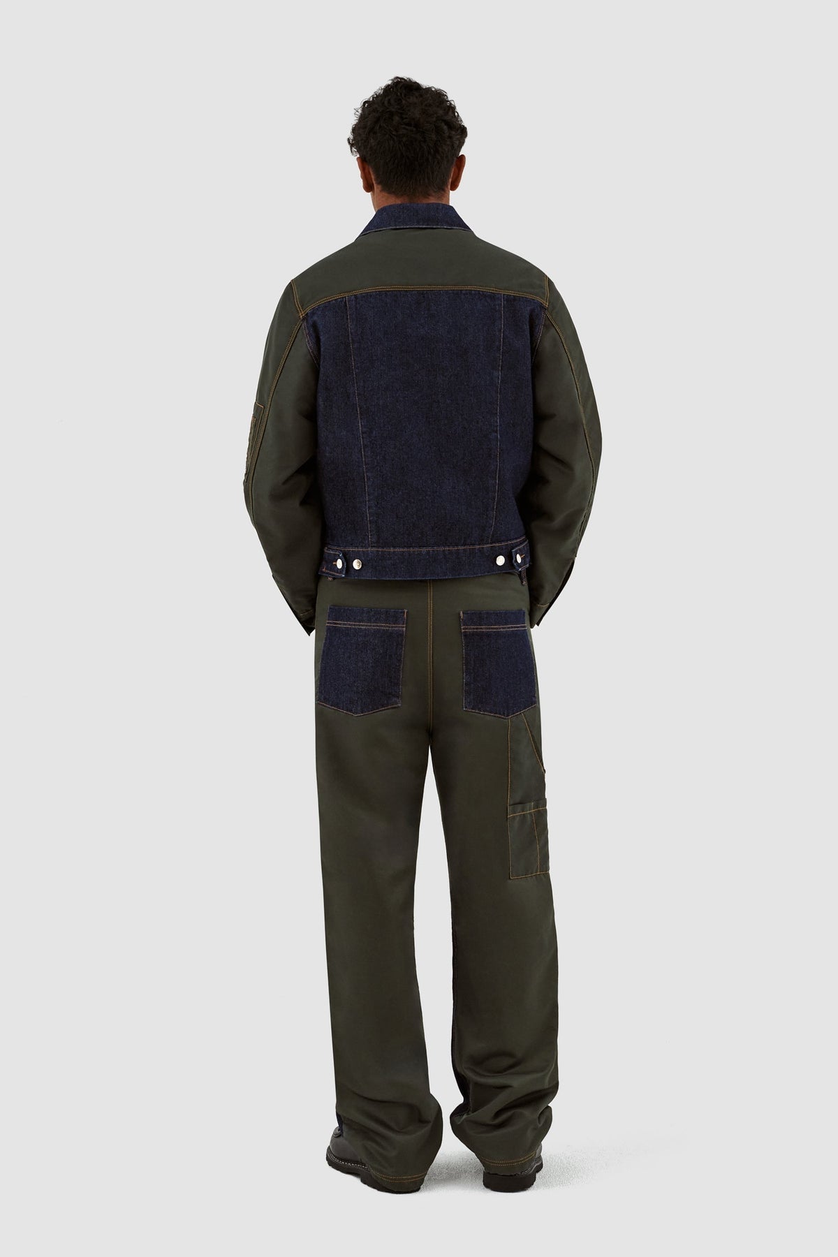 Pantalon Jones Multi - Denim/Green