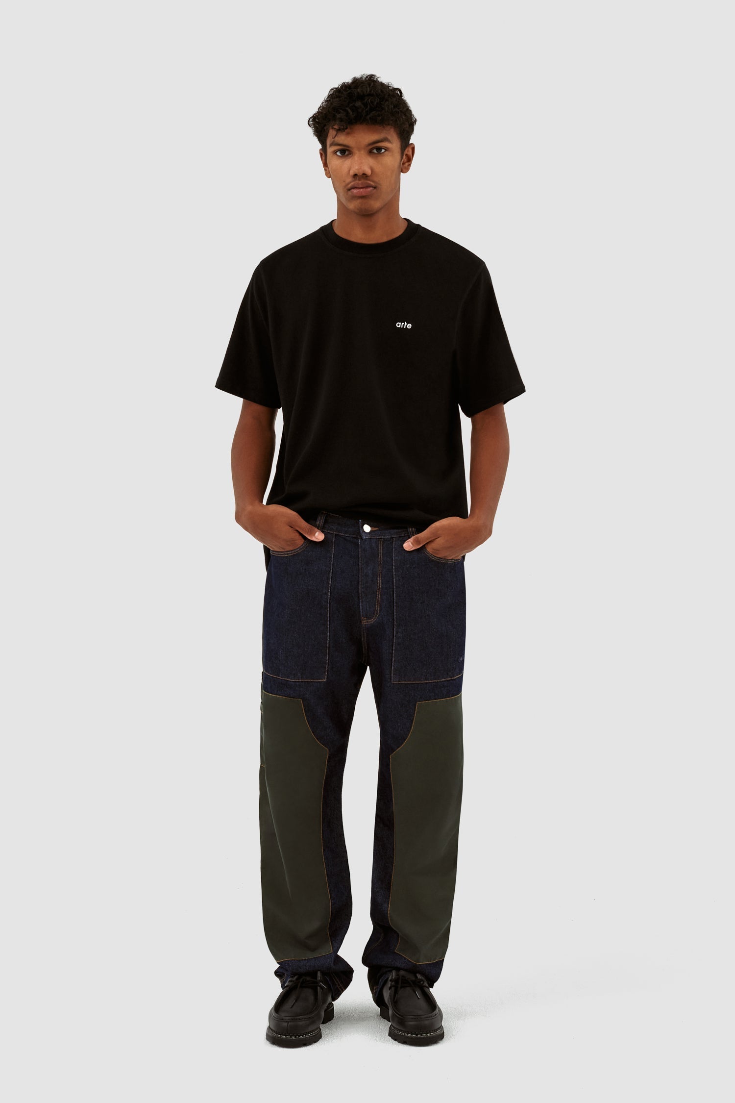 Pantalon Jones Multi - Denim/Green