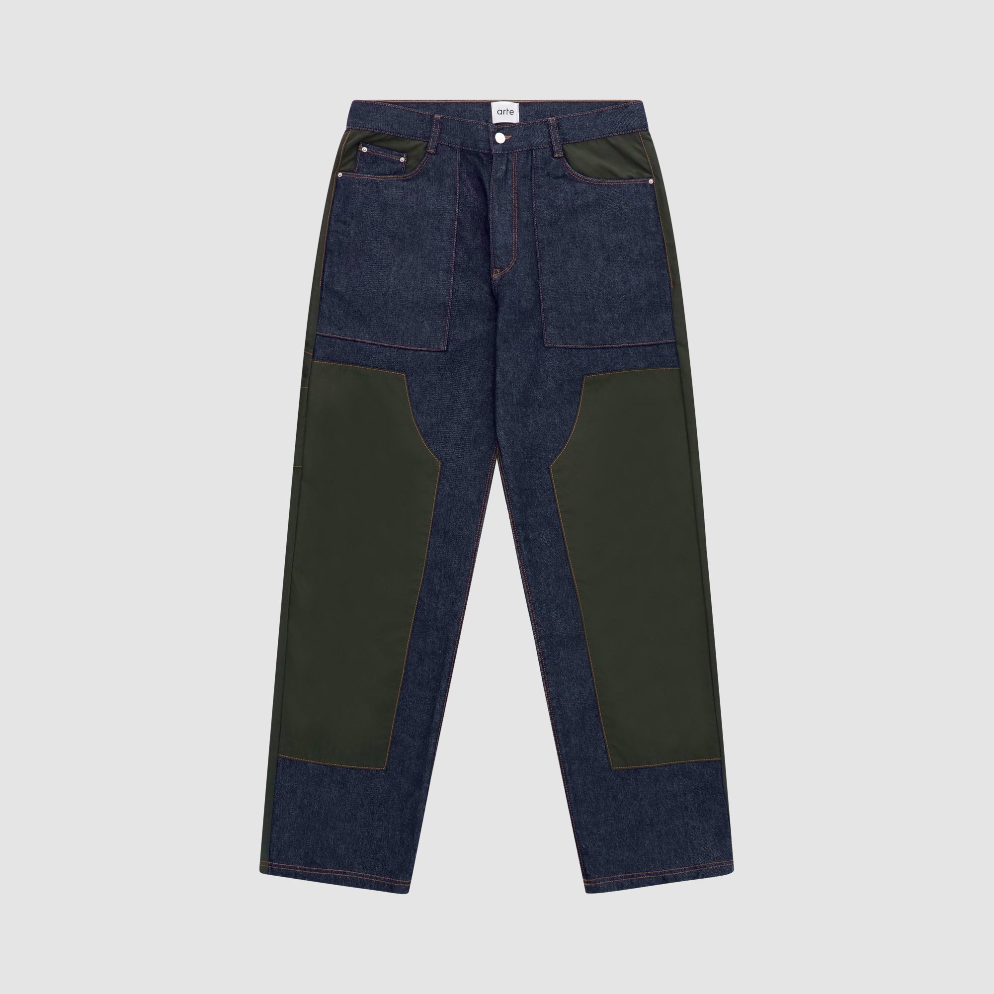 Pantalon Jones Multi - Denim/Green