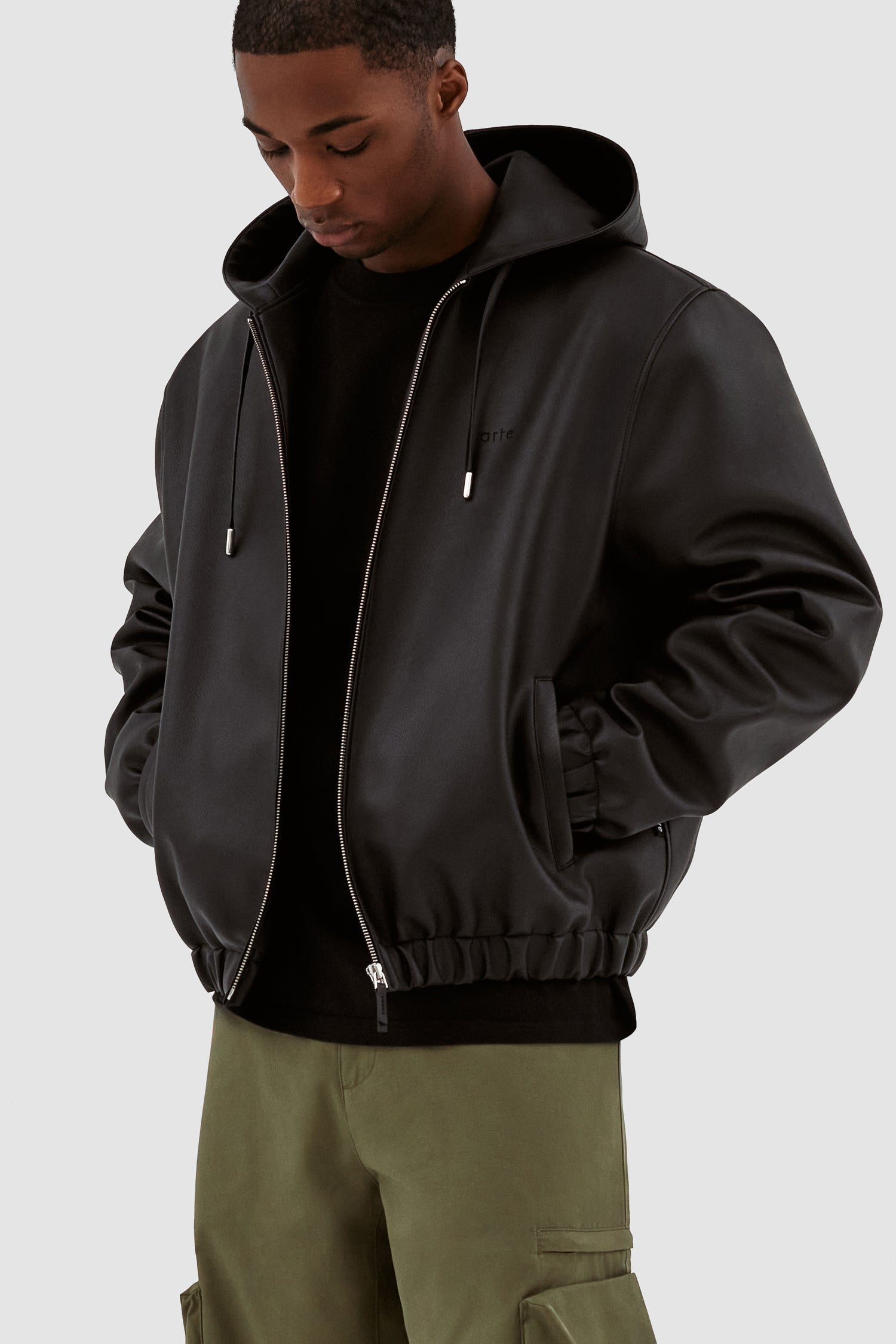 Veste à capuche Jonah - Noir