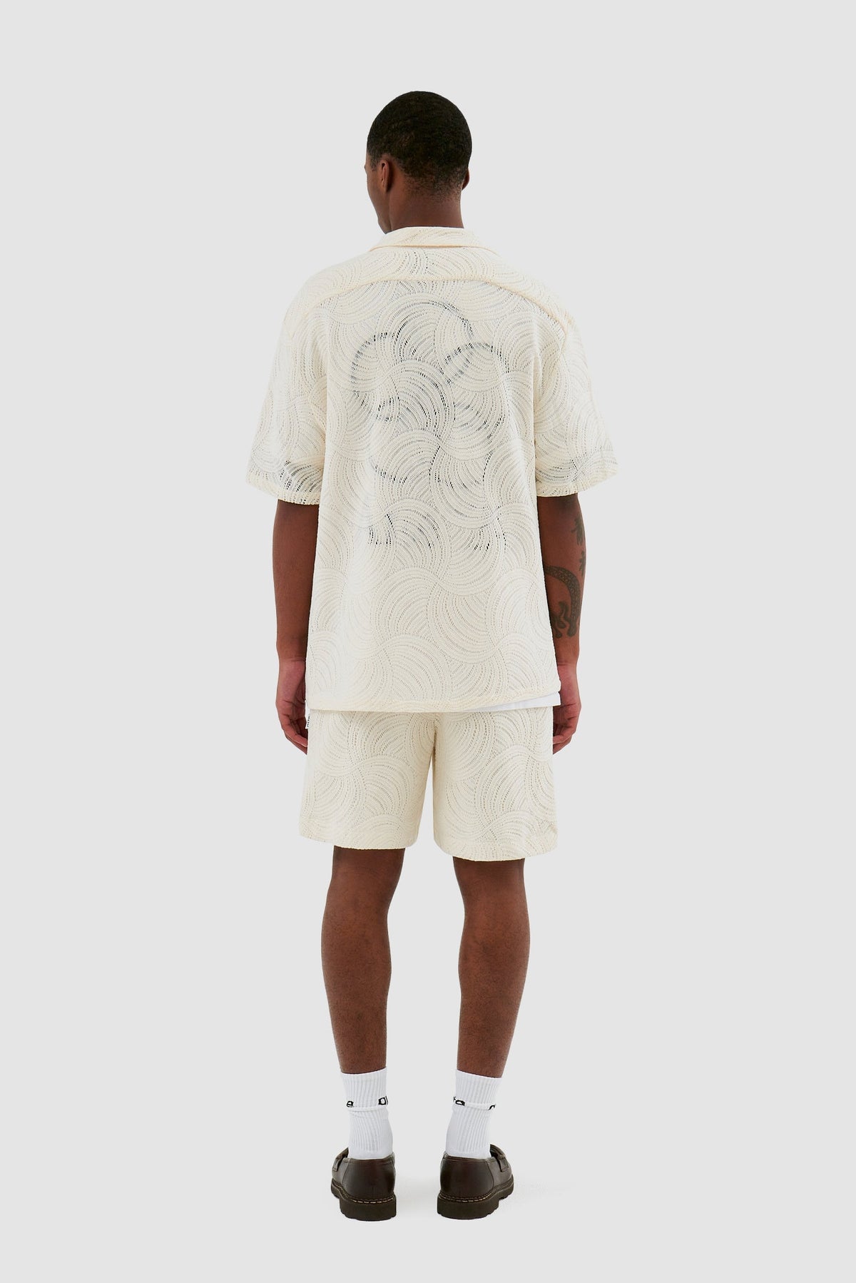 Chemise en crochet Stan - Crème