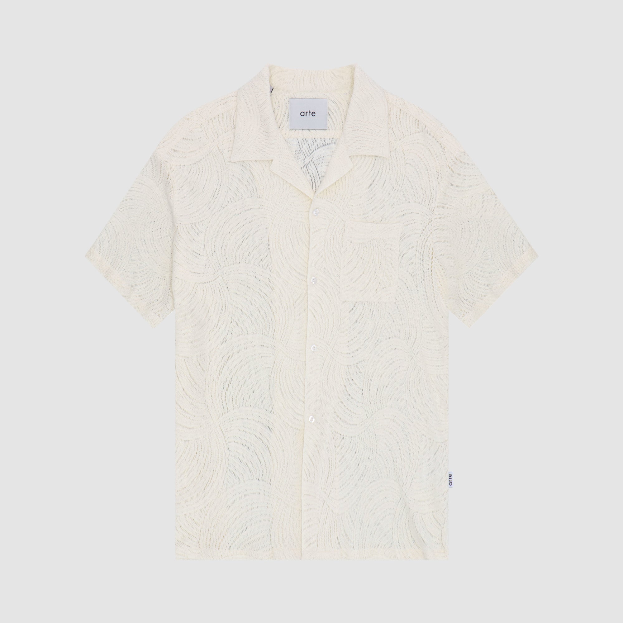 Chemise en crochet Stan - Crème