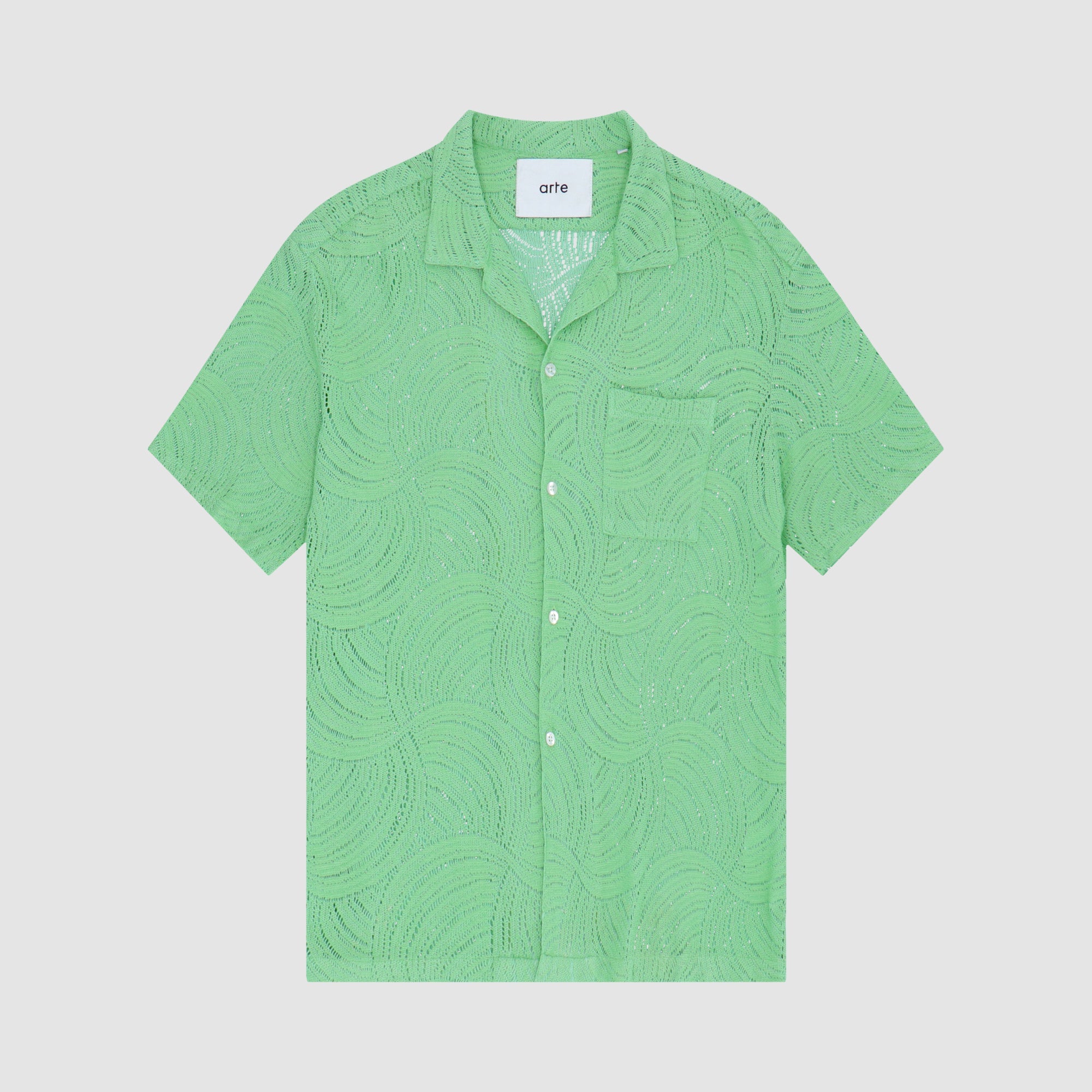 Chemise en crochet Stan - Vert