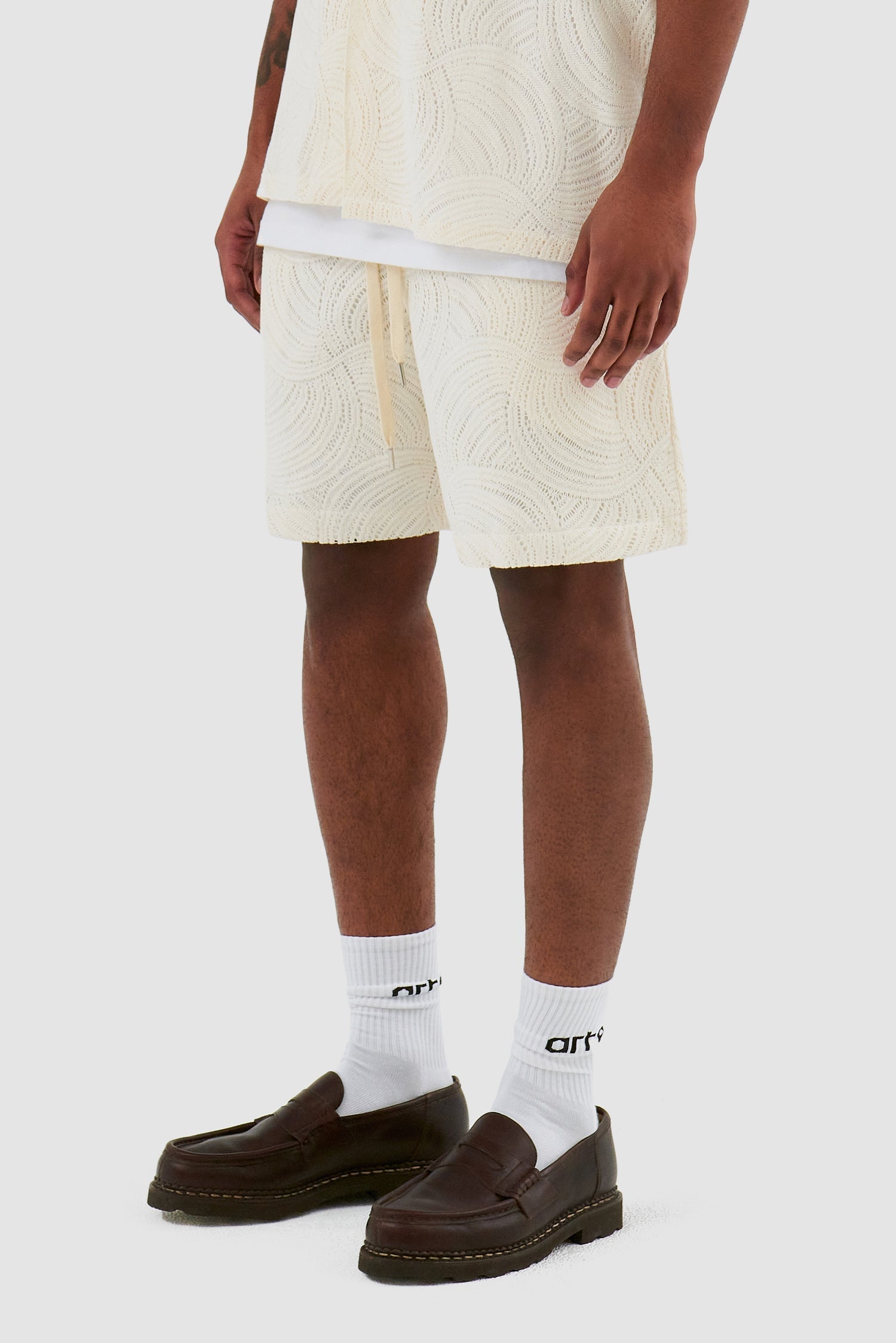 Short Stan Croche - Crème