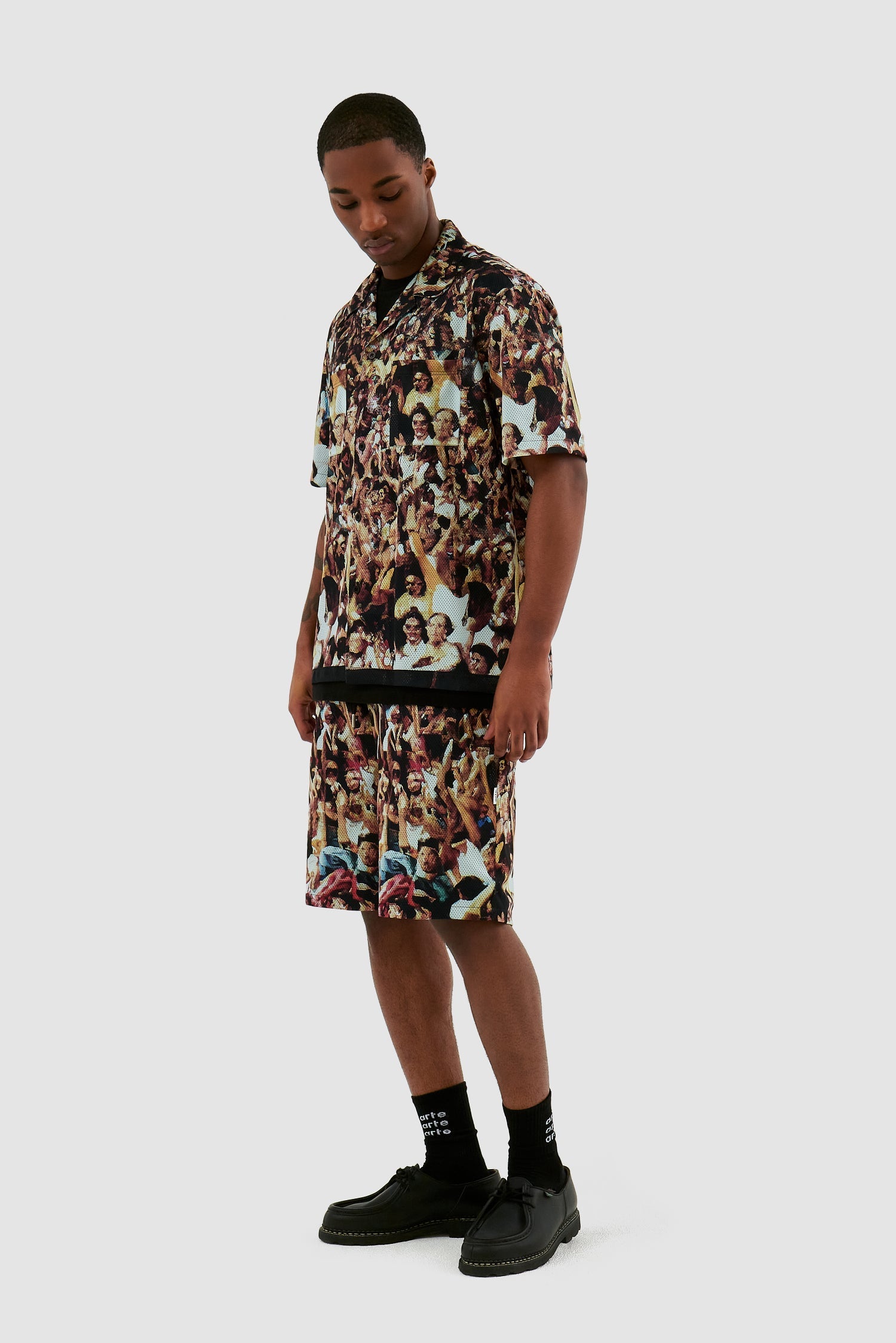 Chemise en maille Scottie - imprimé allover
