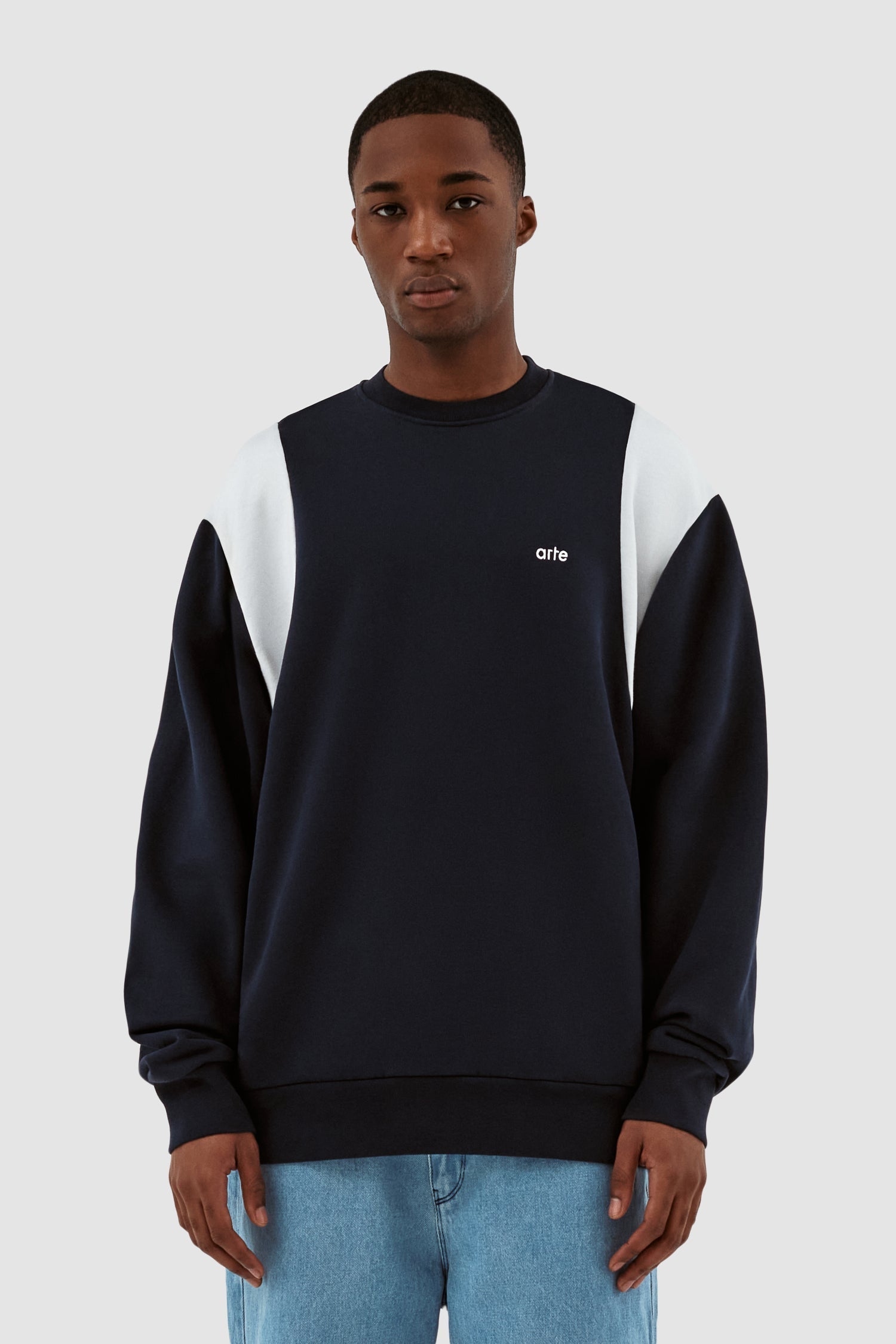 Charles Crewneck - Marine