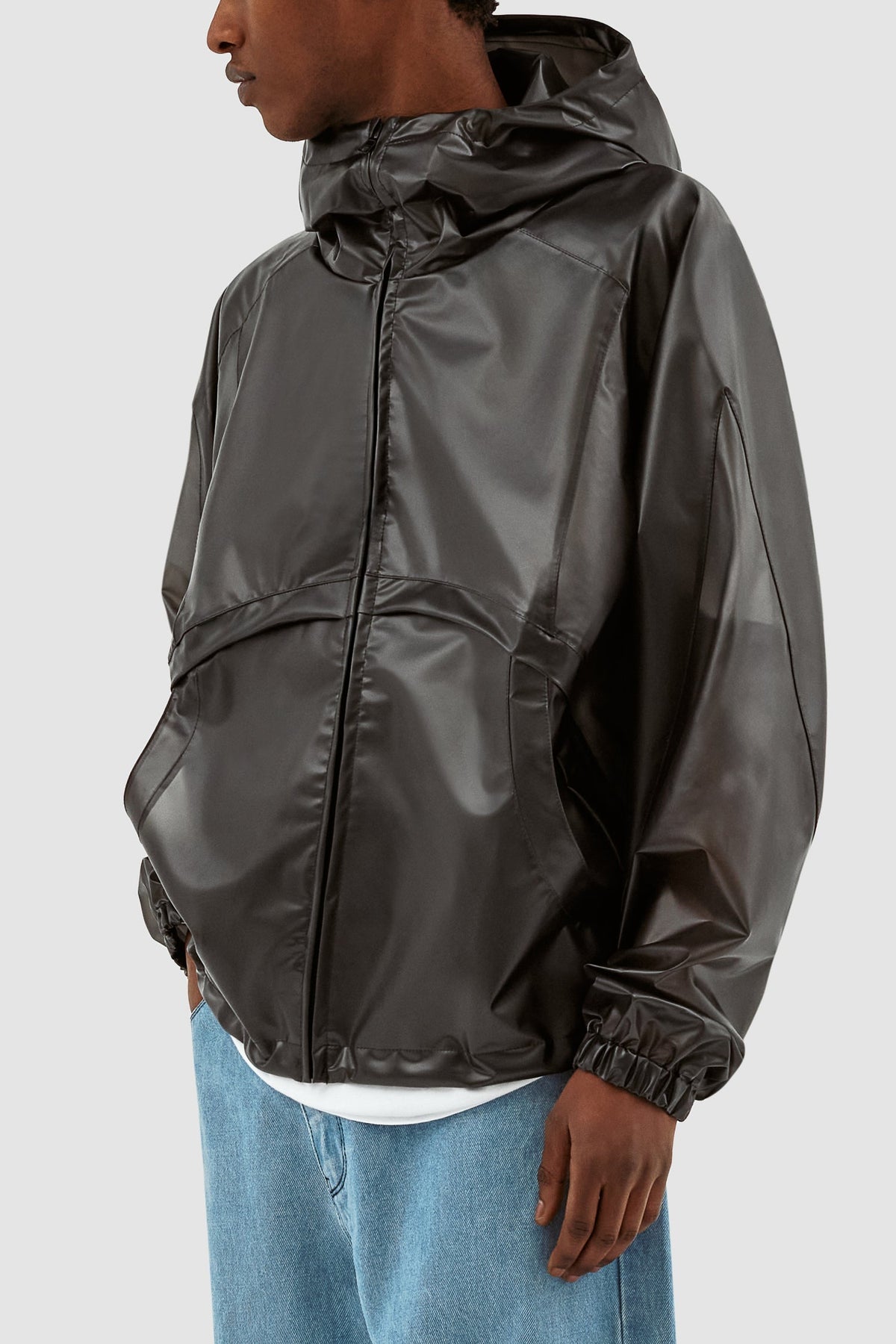 Veste Jim Translucide - Noir