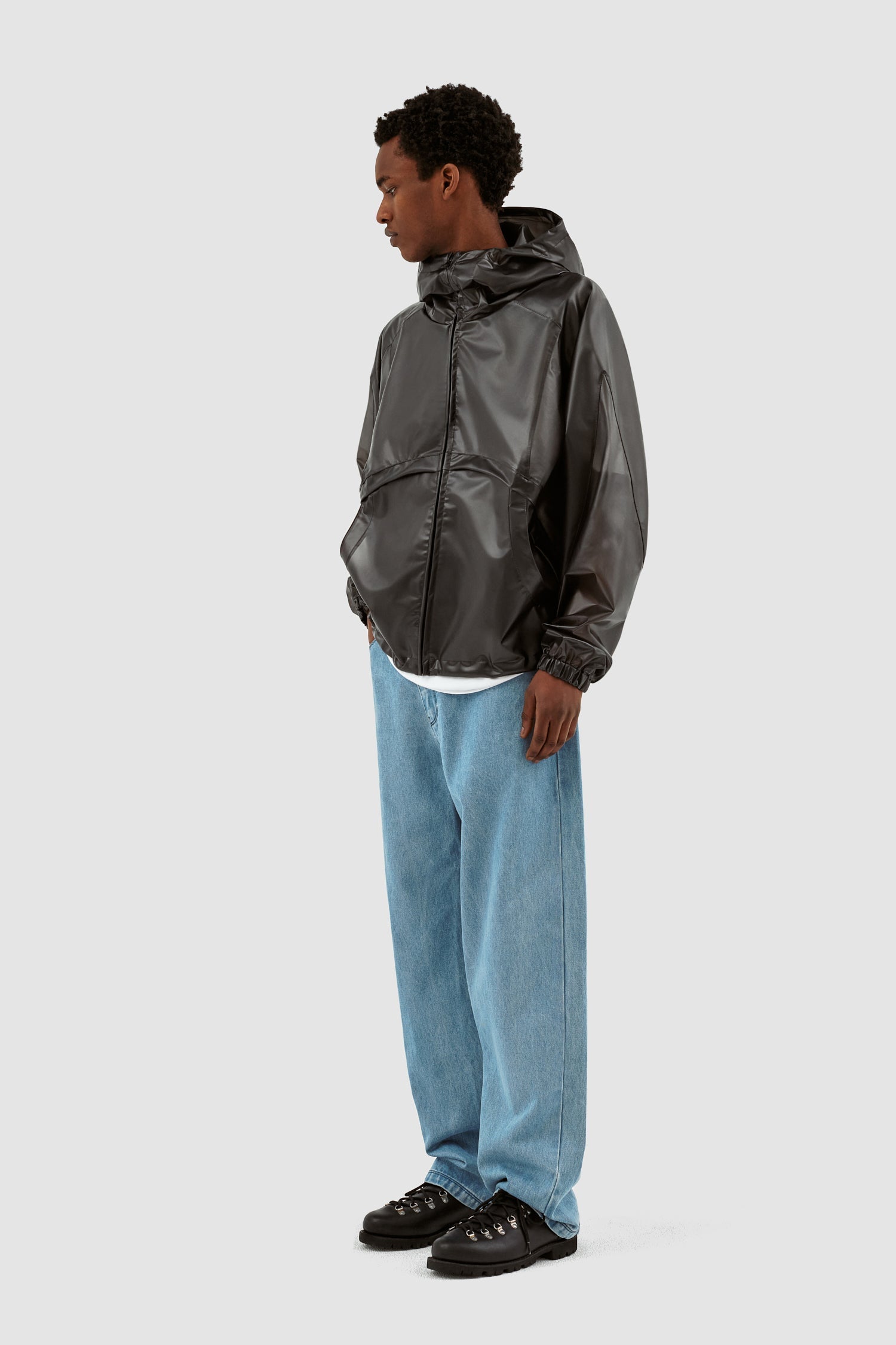 Veste Jim Translucide - Noir