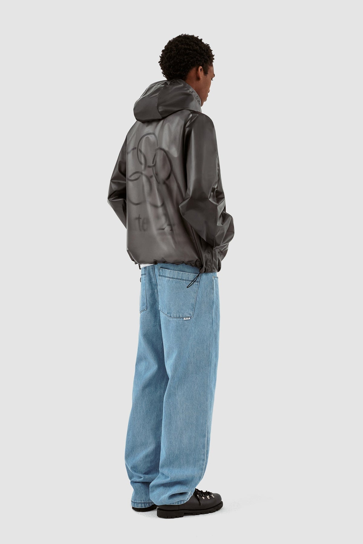 Veste Jim Translucide - Noir