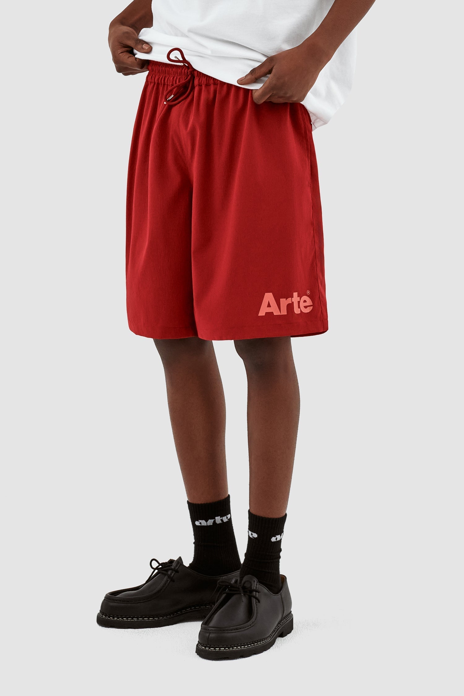 Short à logo Samuel - Bordeaux