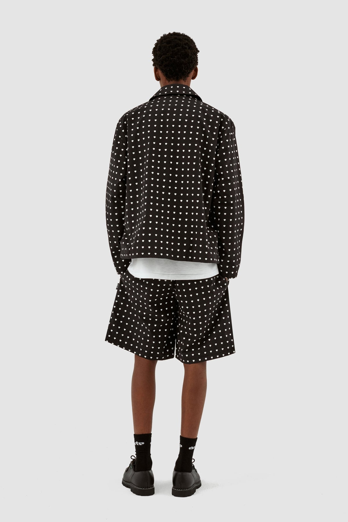 Veste Jules Heart - Noir/Blanc