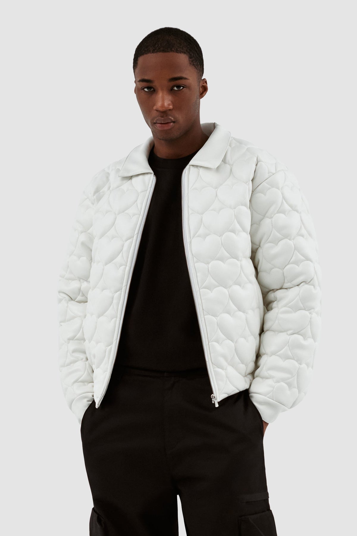 Veste matelassée Jonah - Blanc cassé