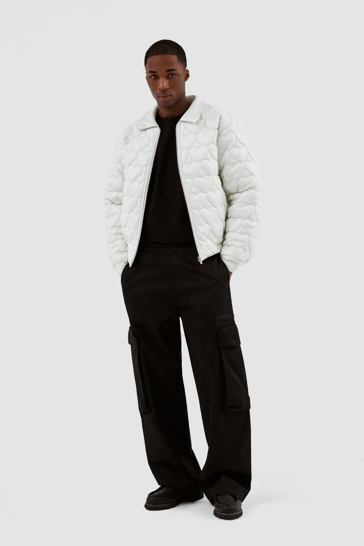 Veste matelassée Jonah - Blanc cassé