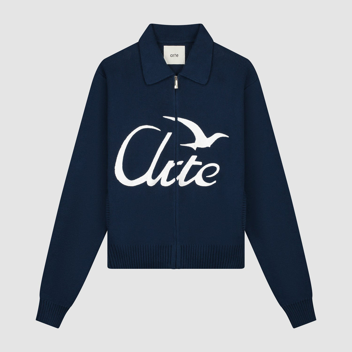 Tricot avec Bird Logo - Marine