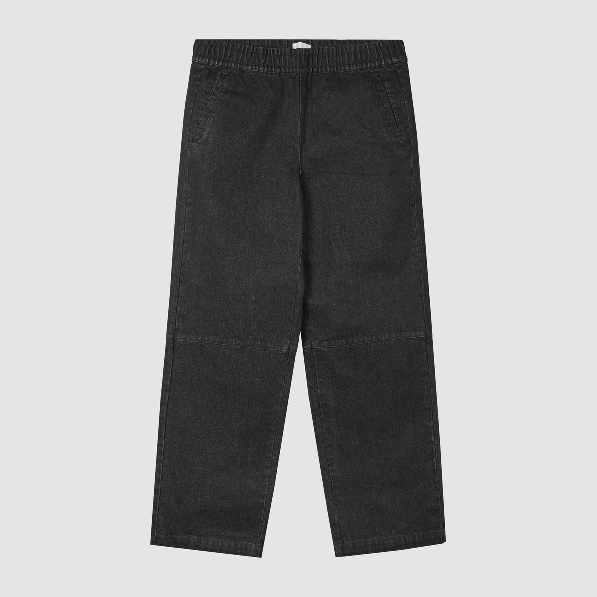 Pantalon technique en denim - Noir