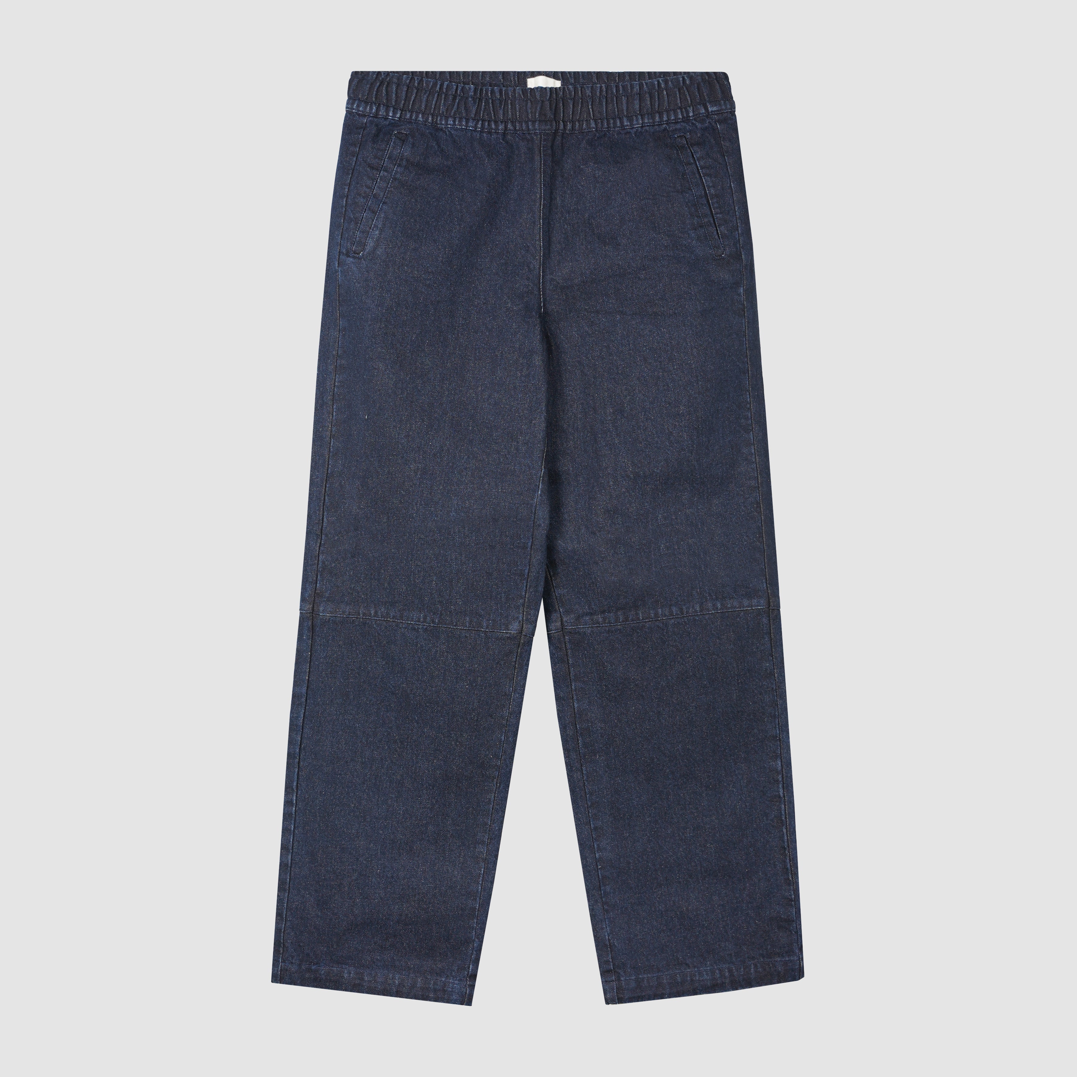 Pantalon technique en denim - Marine