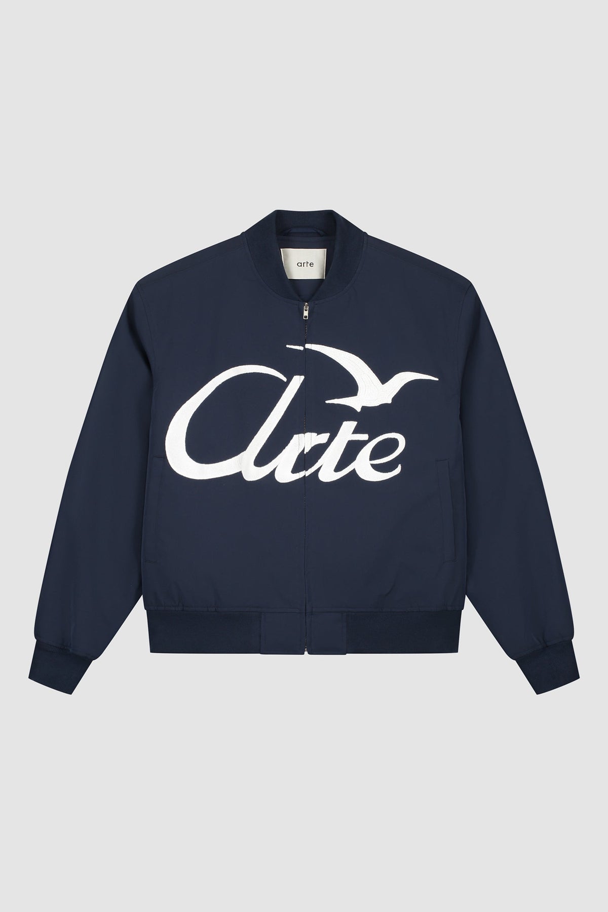 Veste bombardier Logo Bird - Marine