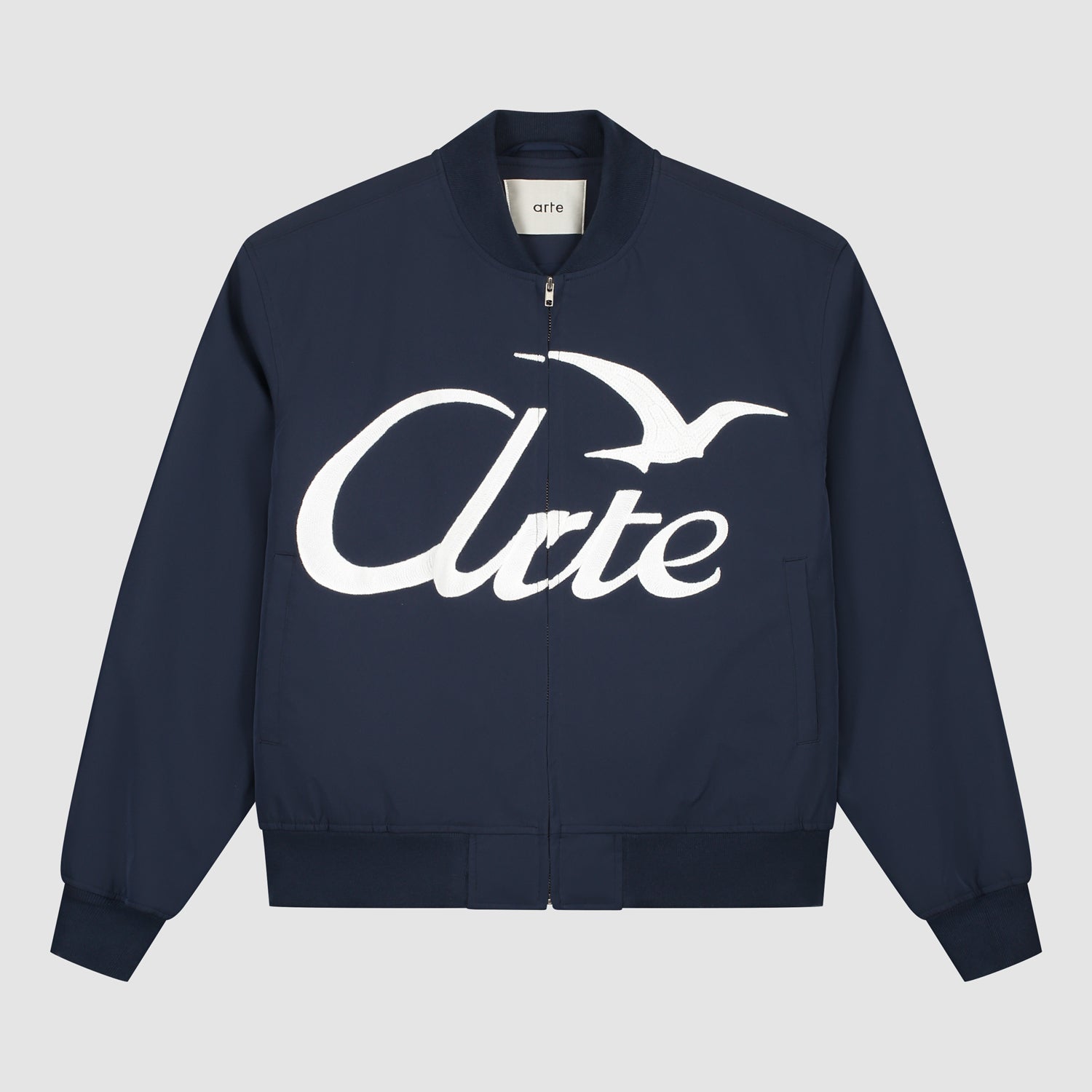 Veste bombardier Logo Bird - Marine