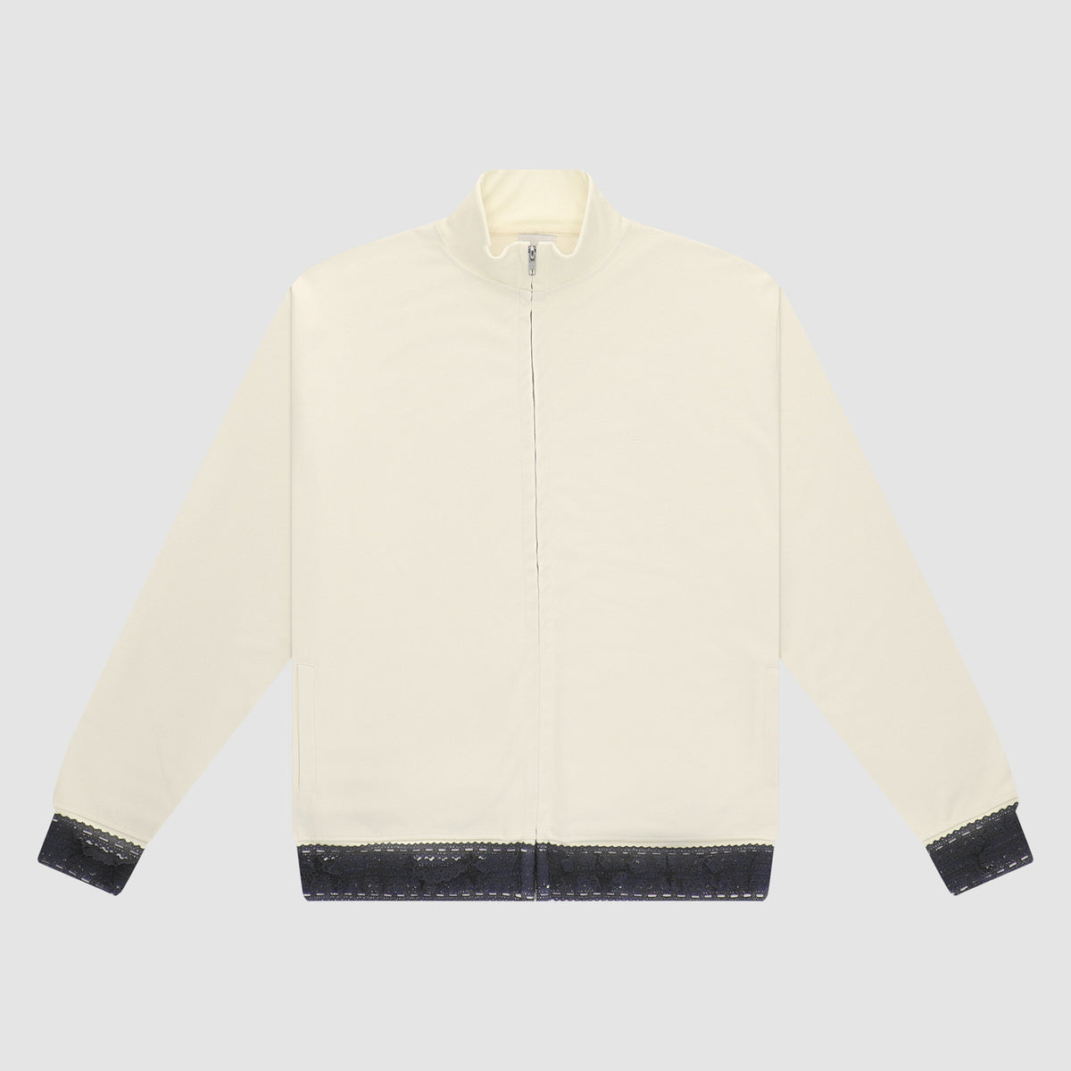 Veste à bordures - Crème