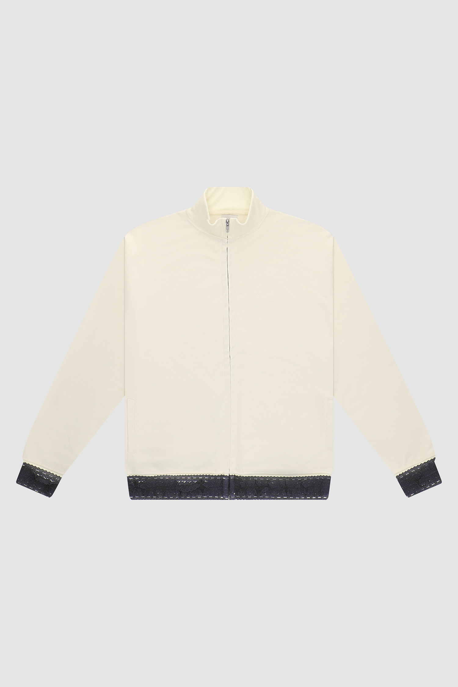 Veste à bordures - Crème